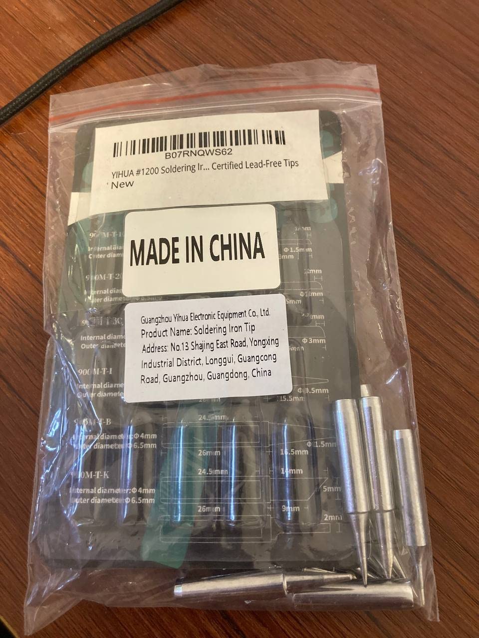 YIHUA #1200 Soldering Iron Tips Set 10PCS Long-Life Type Fit for YIHUA SGS Certified Lead-Free Tips customer photo 2