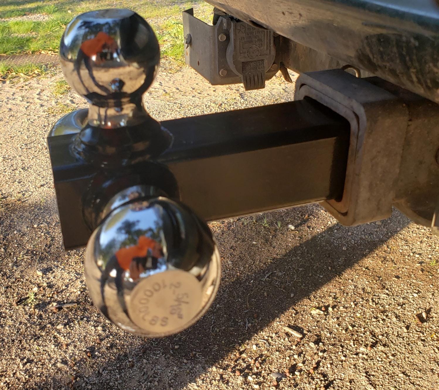 ORCISH Tri-Ball Trailer Hitch Mount with Tow Hook & Pin for 2