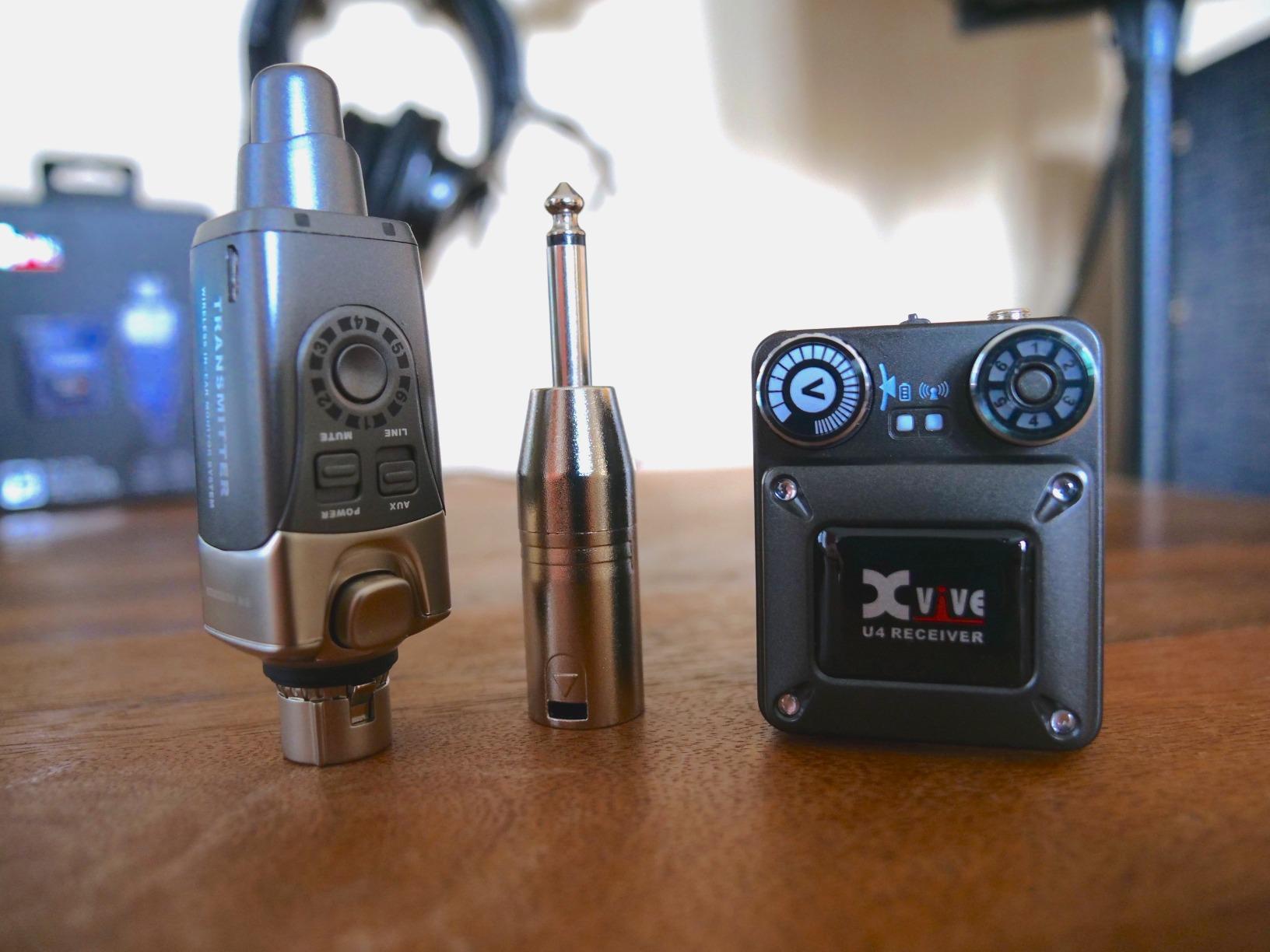 Xvive U4 Wireless in-Ear Monitor System Professional IEM System Transmitter and Beltpack Receiver for Studio, Band Rehearsal,Live Performance (U4) customer photo 1
