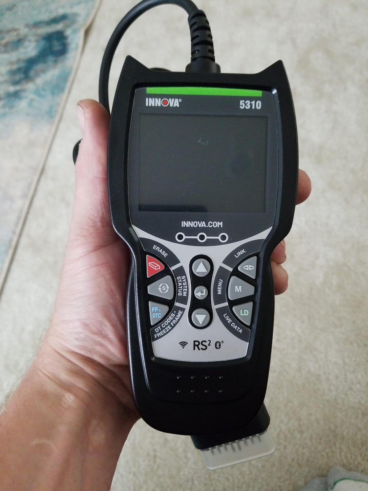 INNOVA 5310 OBD2 Scanner – ABS & SRS Code Reader, Check Engine Light Diagnostic Tool with Battery Test, Oil Reset, Live Data – Works with Most OBDII Vehicles 1996 & Newer customer photo 1