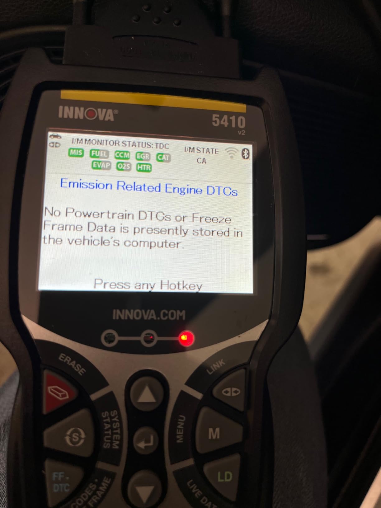 Innova 5410 All-System OBD2 Scanner Diagnostic Tool for Cars & Trucks – Automotive Scan Tools for Engine, ABS, SRS & Transmission, Bluetooth Compatible with America's Top Car Repair App customer photo 2