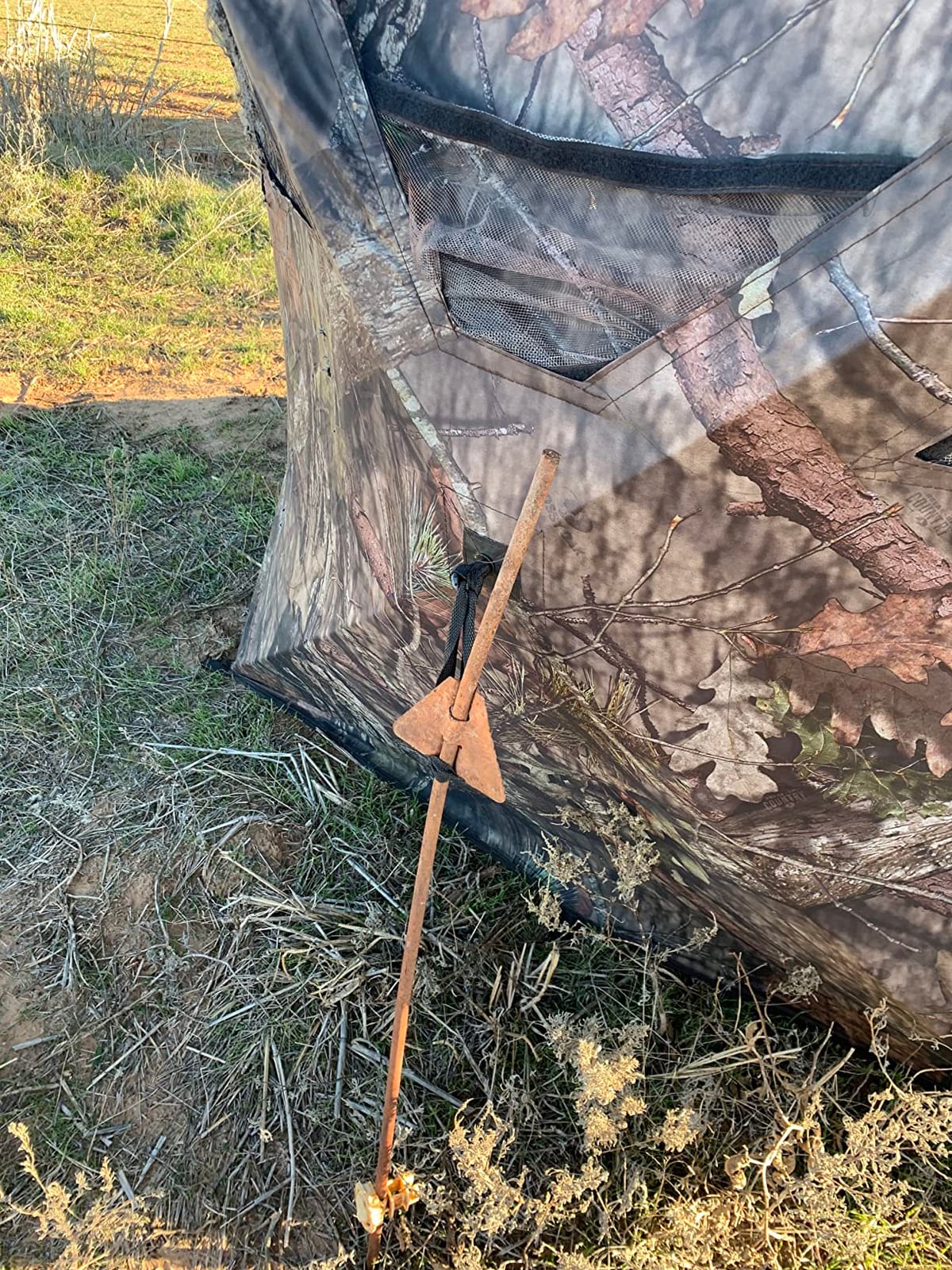Ameristep Care Taker Ground Blind, Mossy Oak Break Up Country, Model: None customer photo 1