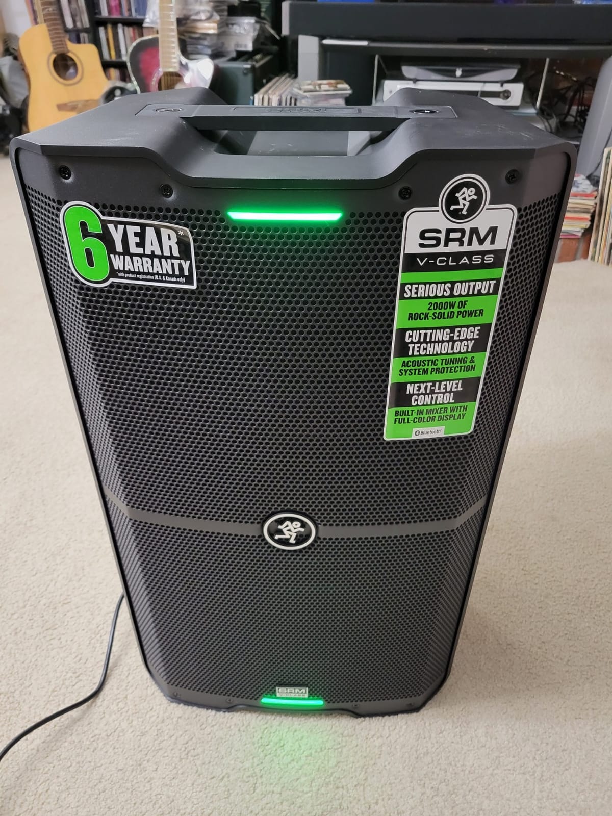 Mackie SRM210 V-Class 2000W 10 inch Powered Speaker customer photo 2