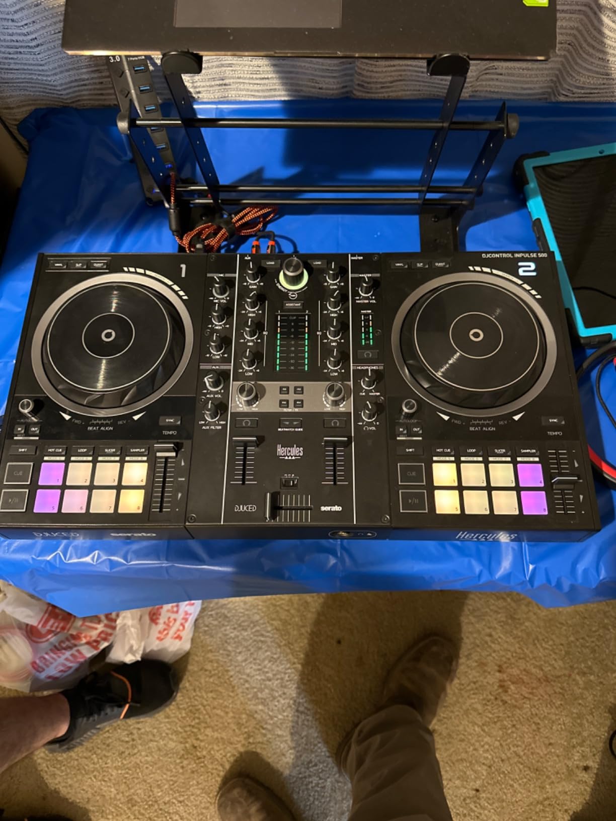 Hercules DJControl Inpulse 500-2-Deck DJ Controller for Serato & DJUCED customer photo 1