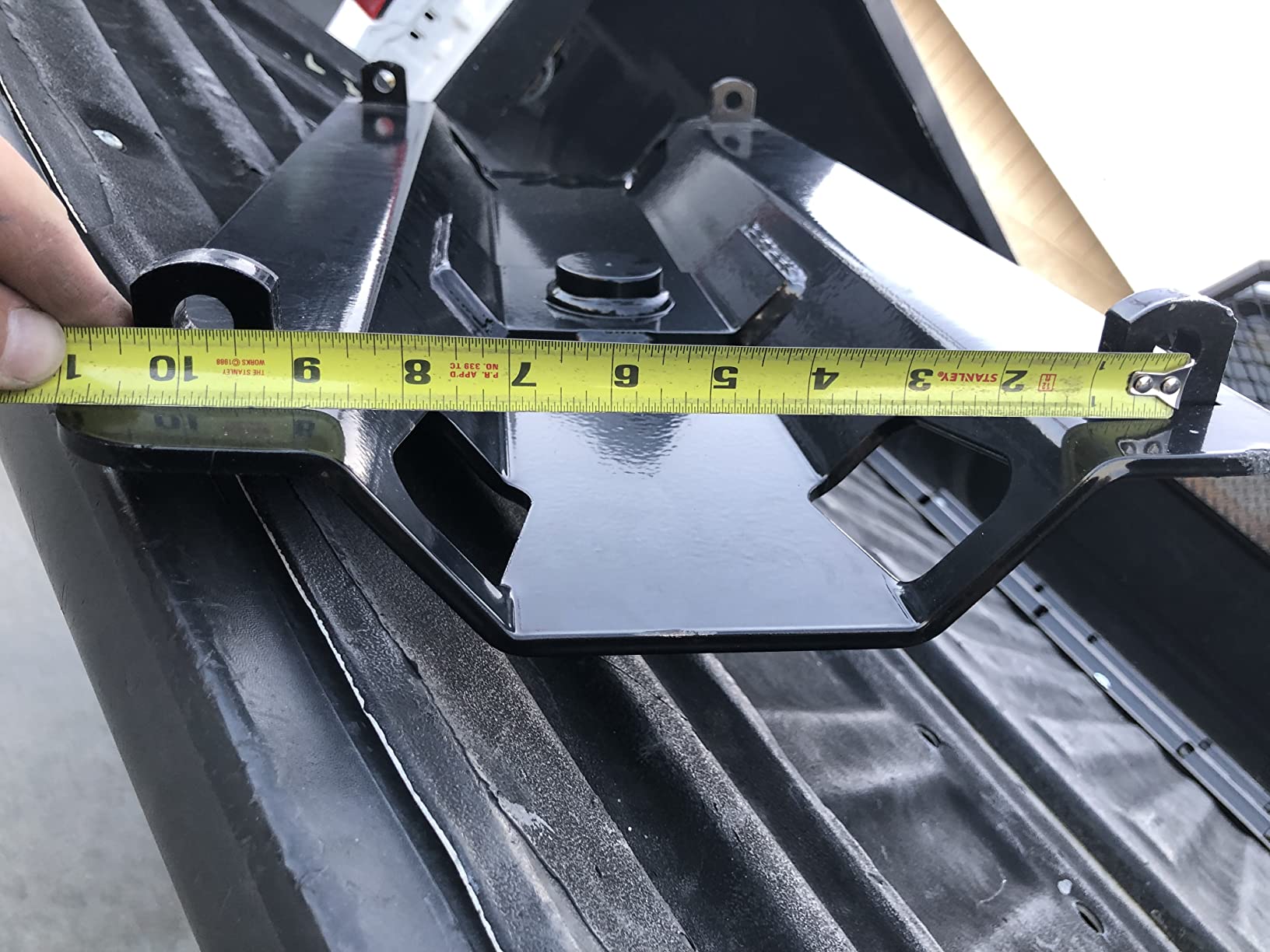 ECOTRIC Universal Fifth Wheel Gooseneck Hitch Adapter Plate for Pickup customer photo 1