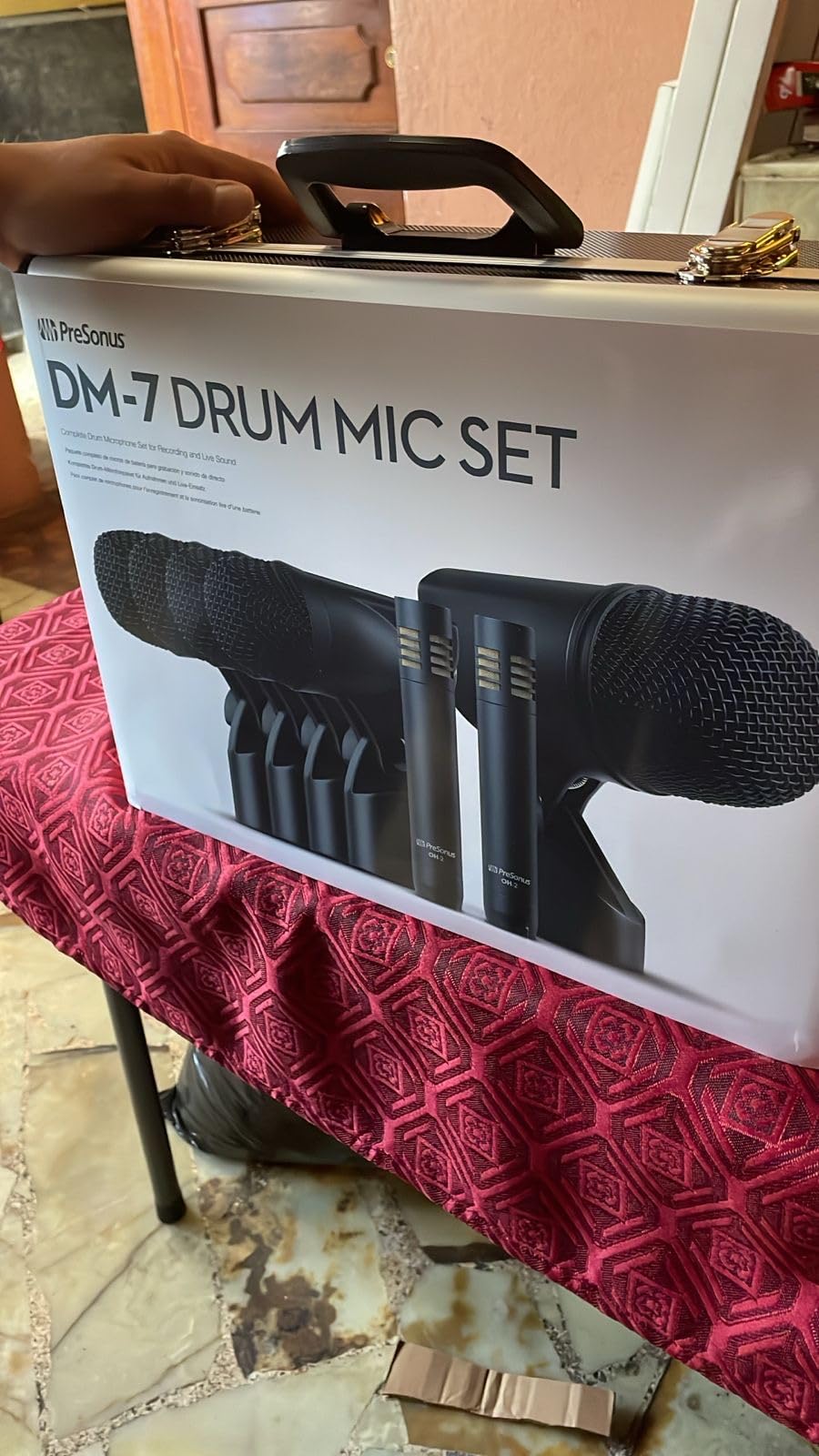 PreSonus DM-7: Complete Drum Microphone Set for Recording and Live Sound customer photo 1