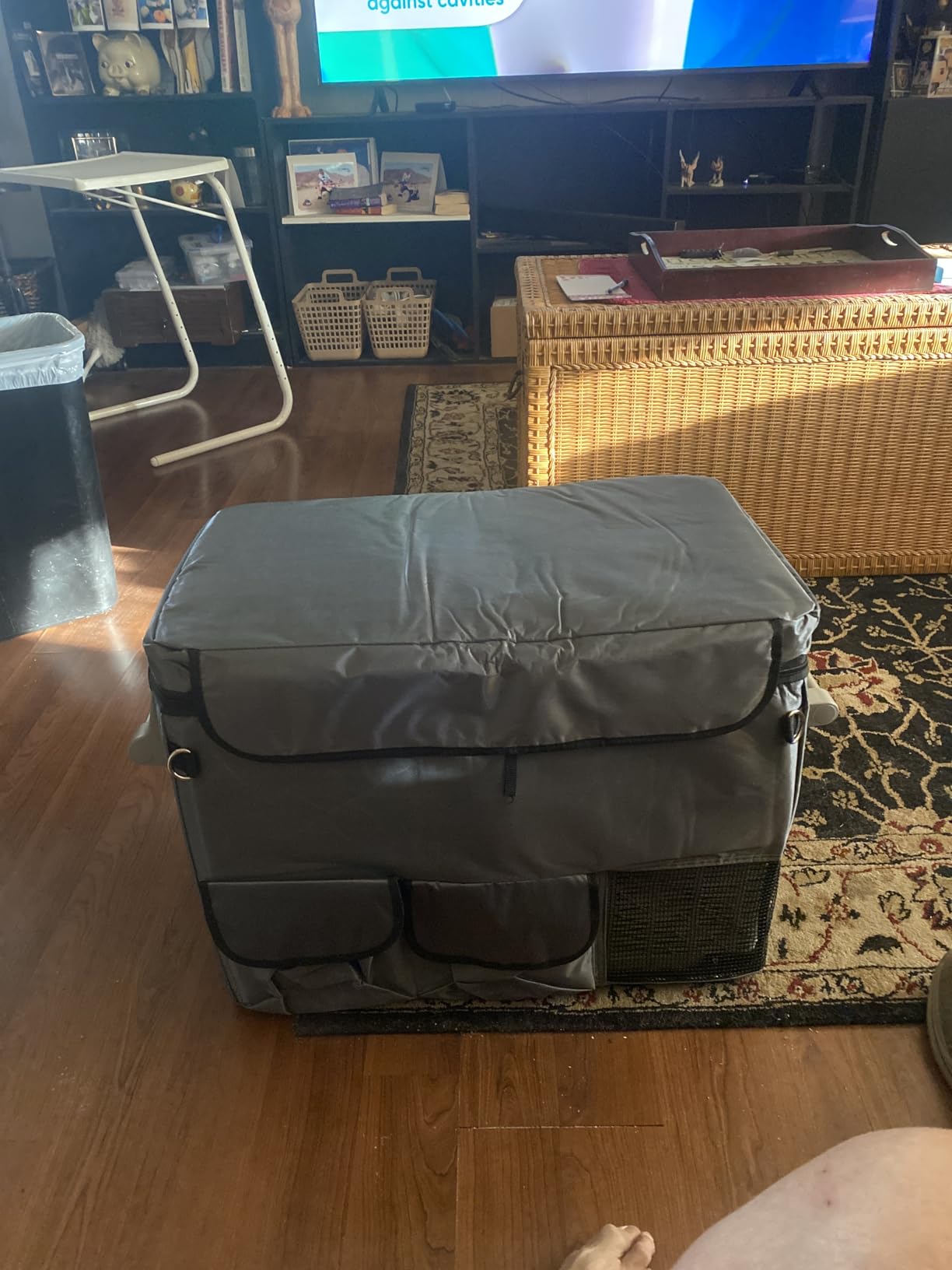 CF35 Insulated Protective Cover for Alpicool CF35, Euhomy 35Liter, AstroAI 37 Quart, VBENLEM 37 Quart 12 Volt Portable Car Refrigerator Cover customer photo 1