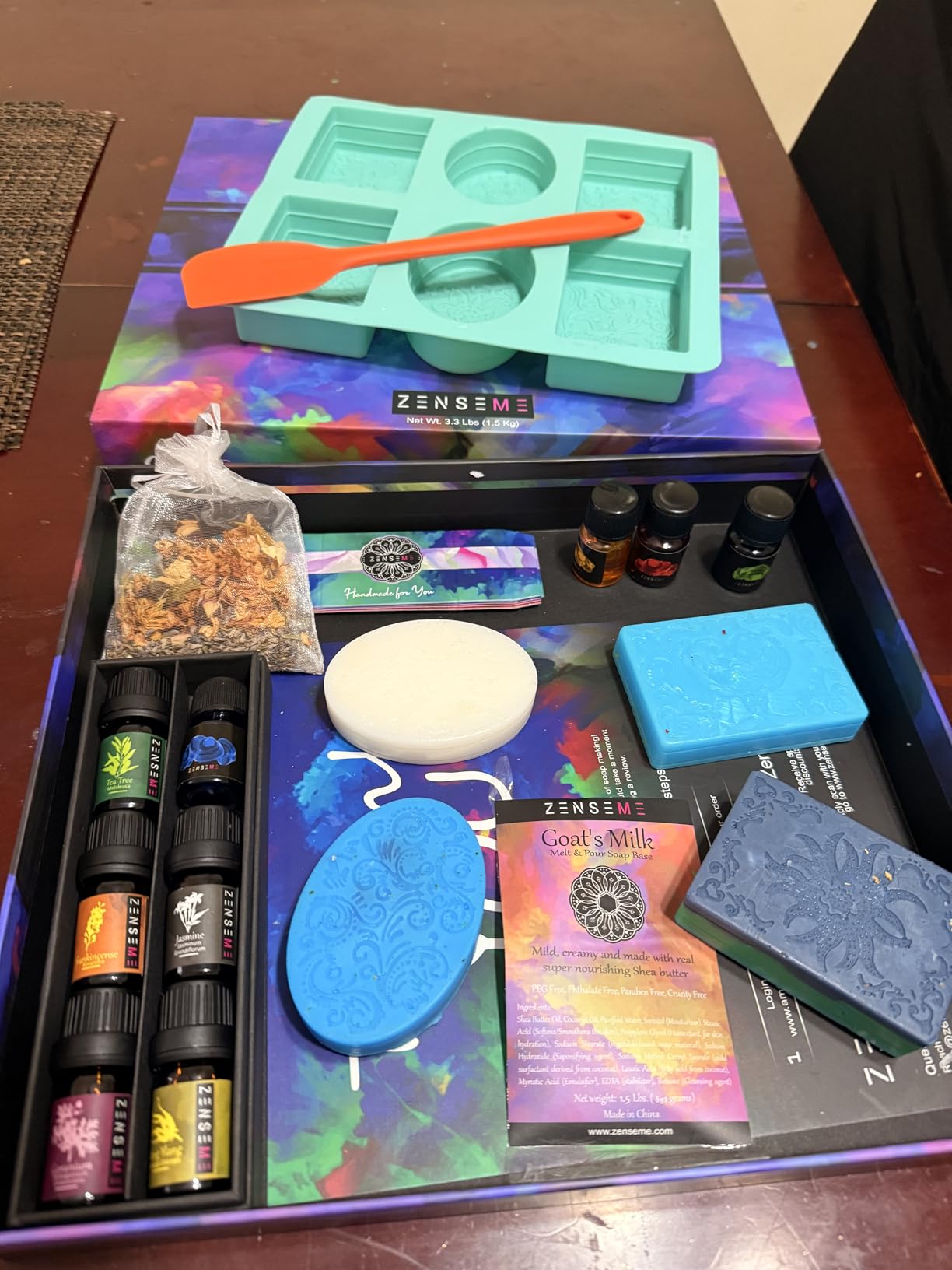 Soap Making Kit for Adults, Make Your Own Soap with Melt & Pour - DIY customer photo 1