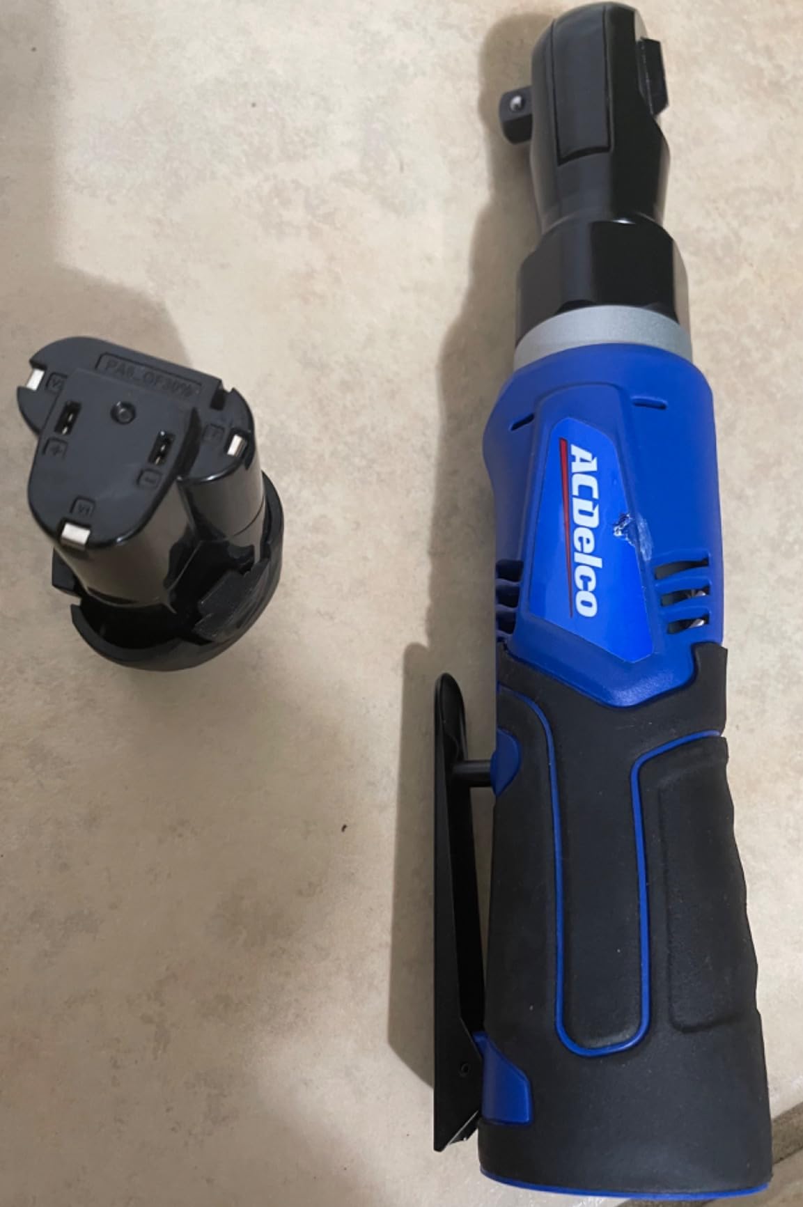 ACDelco ARW1209-P2 G12 Series 12V Li-ion Cordless 3/8” 45 ft-lbs. Ratchet Wrench Tool Kit with 2 Batteries customer photo 1