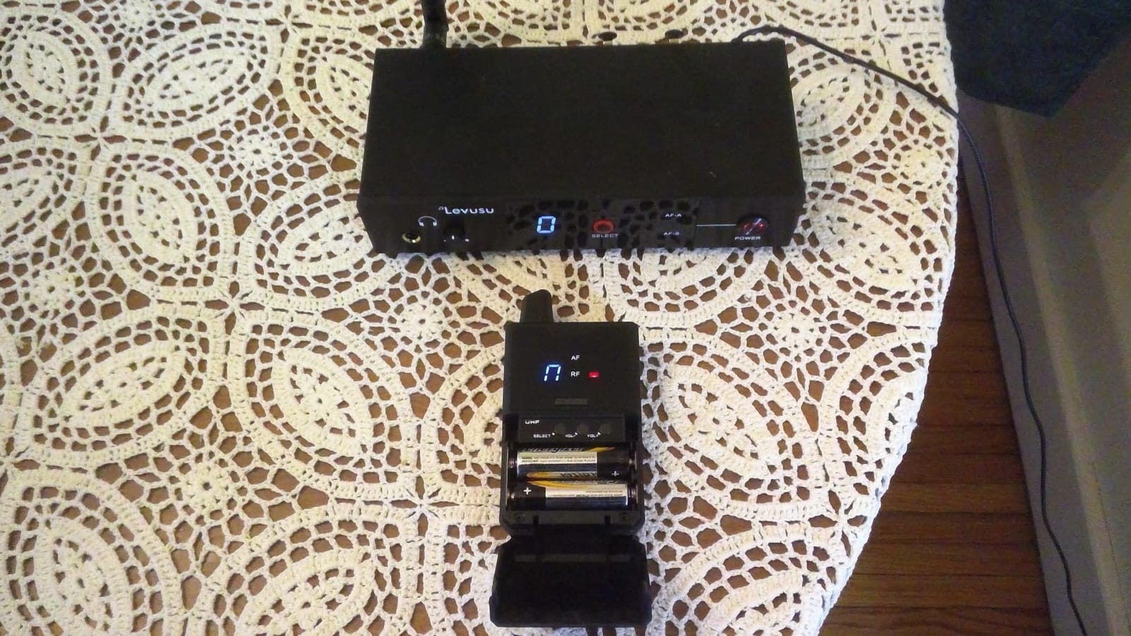 UHF Wireless in-Ear Monitor System with Earphone,180Ft, Rack Mount, Professional IEM Stereo System Transmitter and Beltpack for Studio, Guitar, Band Rehearsal, Live Performance (1 Bodypack) customer photo 2