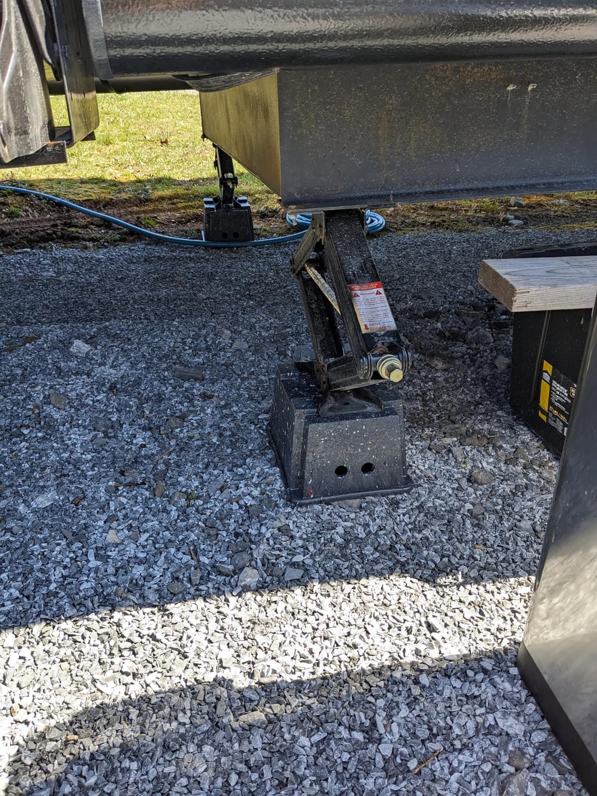 OX BLOX Heavy Duty Trailer Jack Block - 10,000 lb Capacity - Made in USA customer photo 1