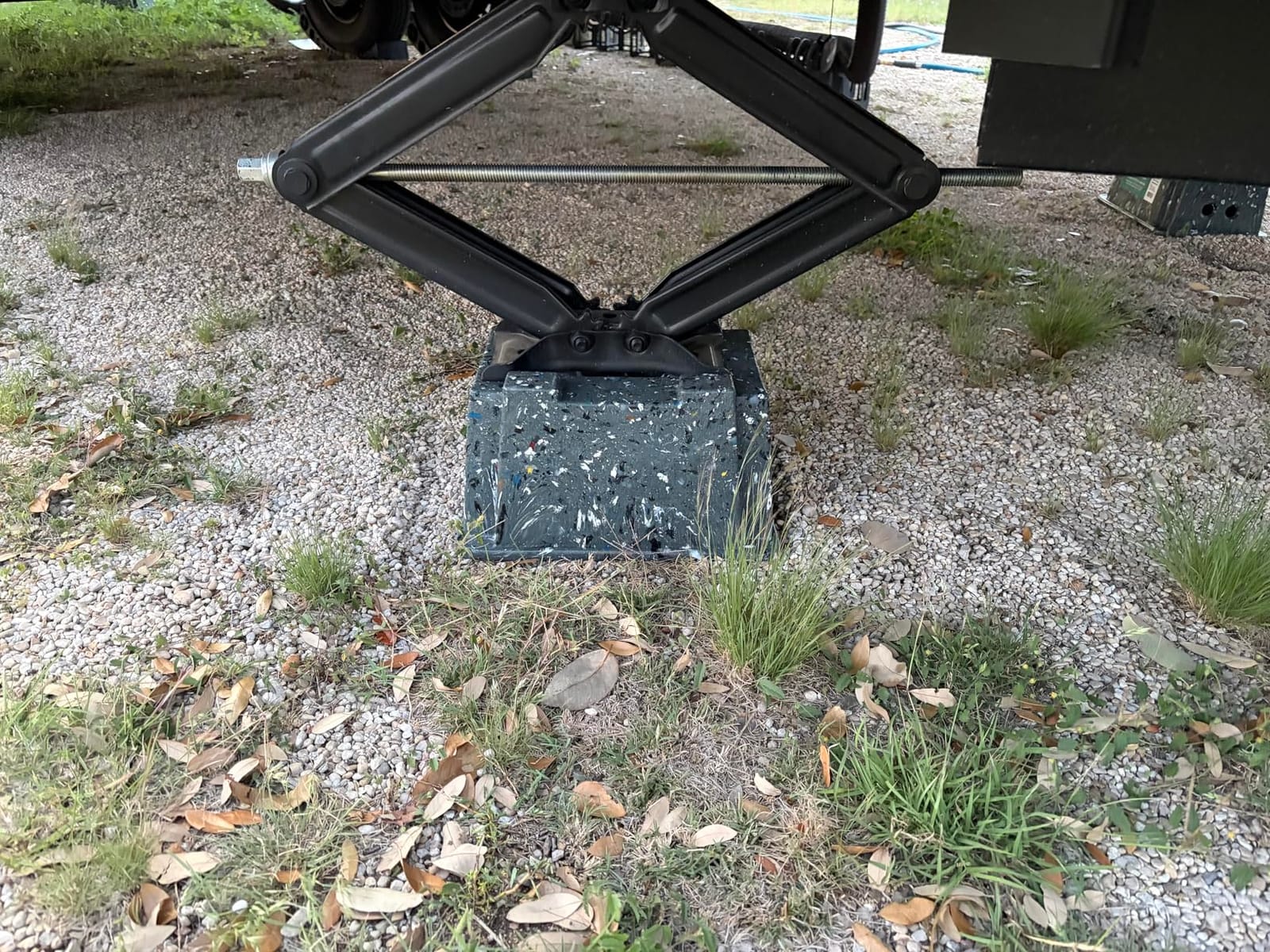 OX BLOX Heavy Duty Trailer Jack Block - 10,000 lb Capacity - Made in USA customer photo 2