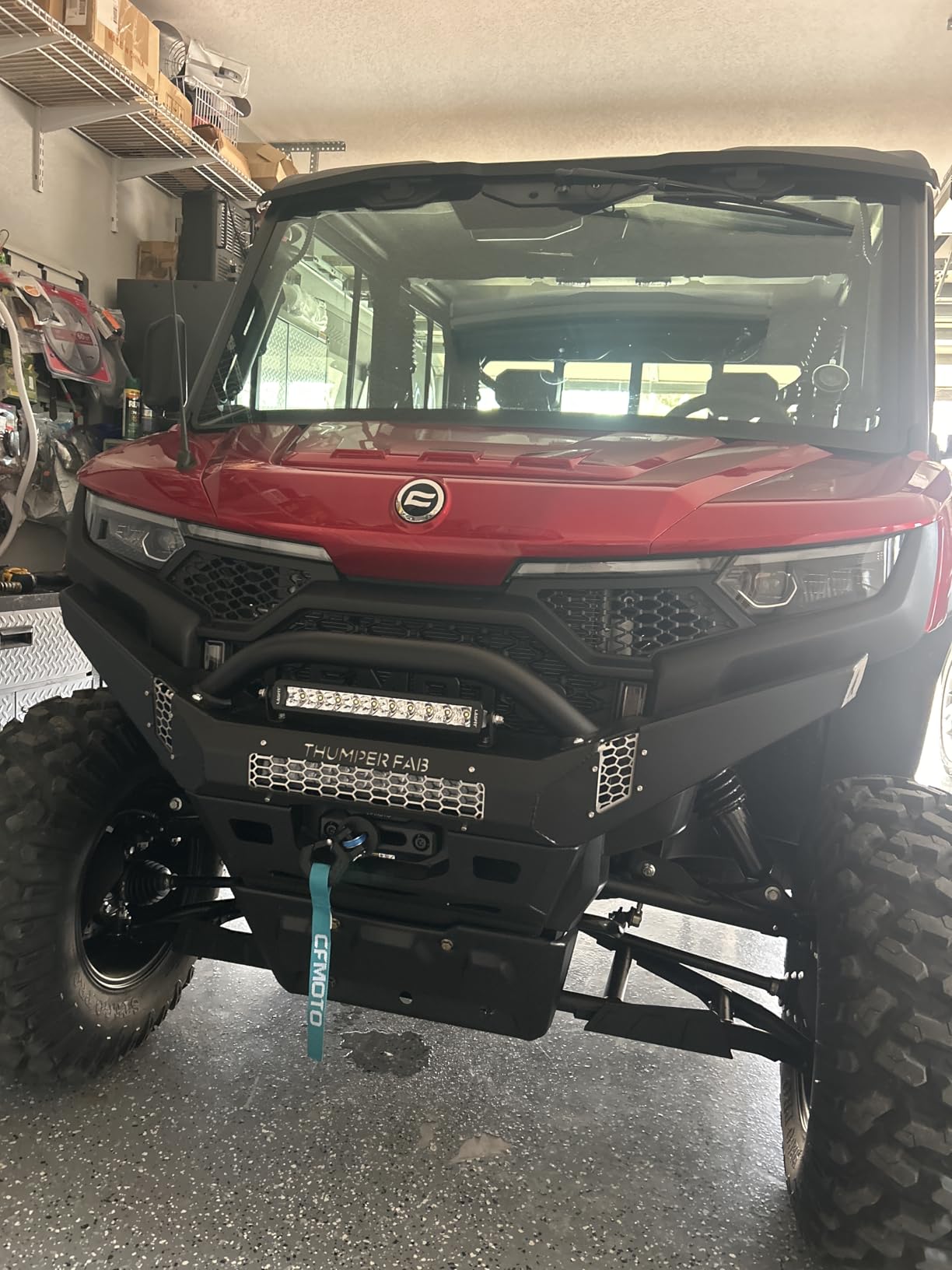 LASFIT 12 inch LED Light Bar Slim Single Row Offroad Spot Flood Combo Light customer photo 1