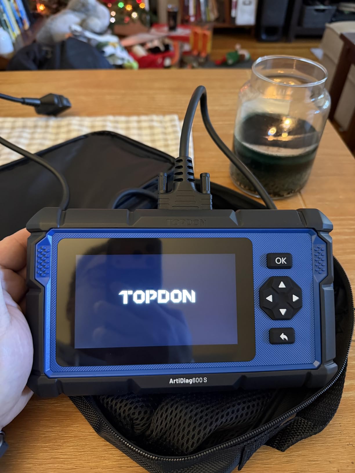 TOPDON AD600S OBD2 Scanner, Engine ABS SRS Transmission Diagnostic Tool customer photo 2