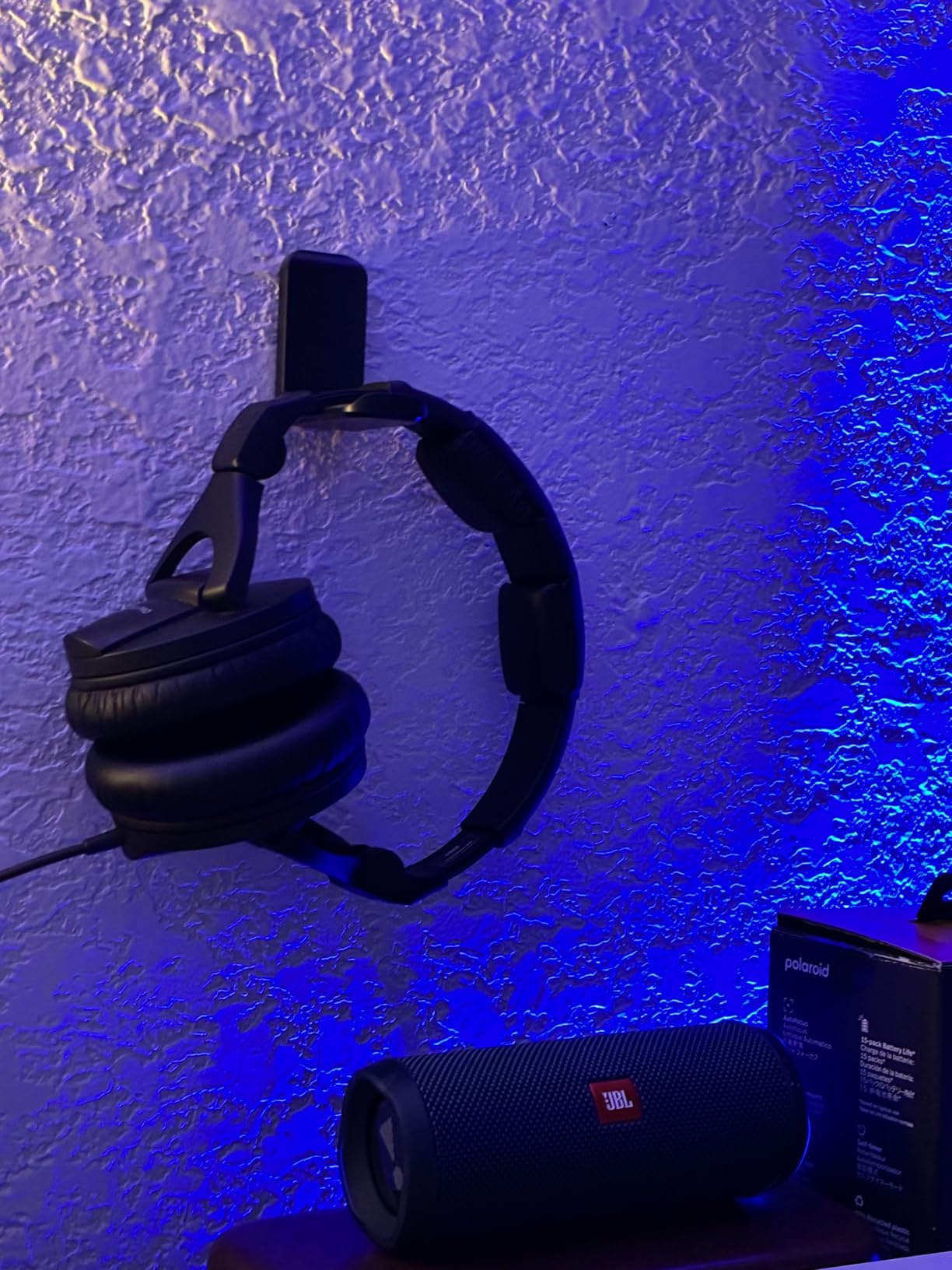 Lamicall Headphone Stand, Sticky Headset Hanger, Adhesive Headphone Holder customer photo 2