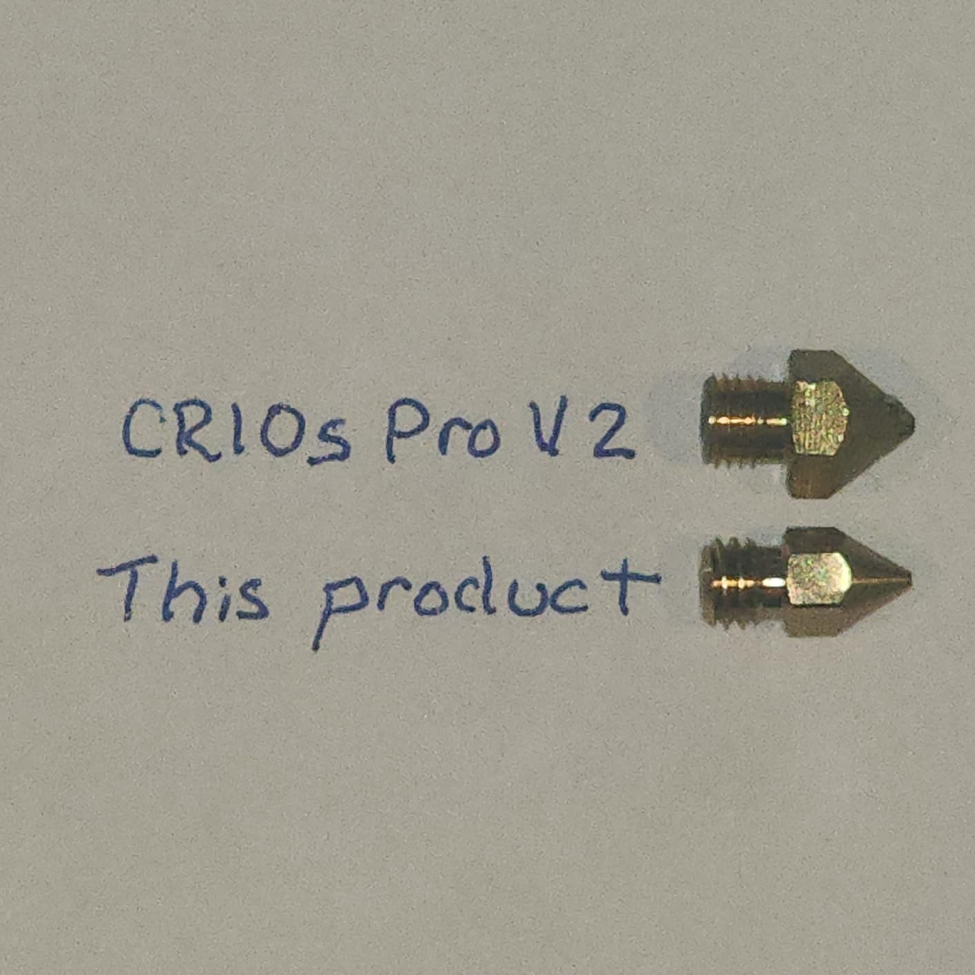 Official Creality 3D Printer Ender 3 0.4mm 5PCS Brass Hotend Nozzles for Ender 3/Ender 3 V2/Ender 3 Pro/Ender 3 Max/Ender 5 Series and CR 10 Series customer photo 1