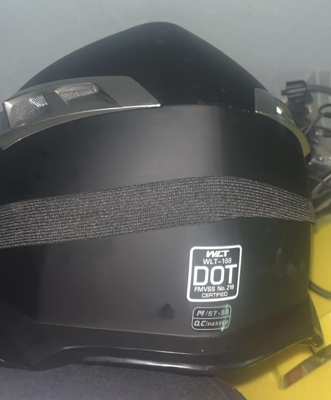 OUMURS Full Face Dirt Bike Helmet DOT Approved, Adult ATV Motocross Helmet customer photo 2