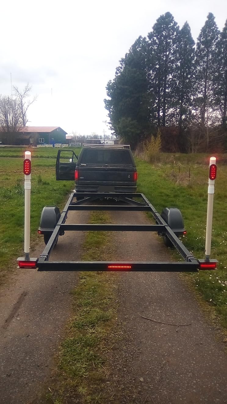 CheeMuii 8FT 7 Way Trailer Wiring Harness Kit & Junction Box 7 Trailer Cord customer photo 2