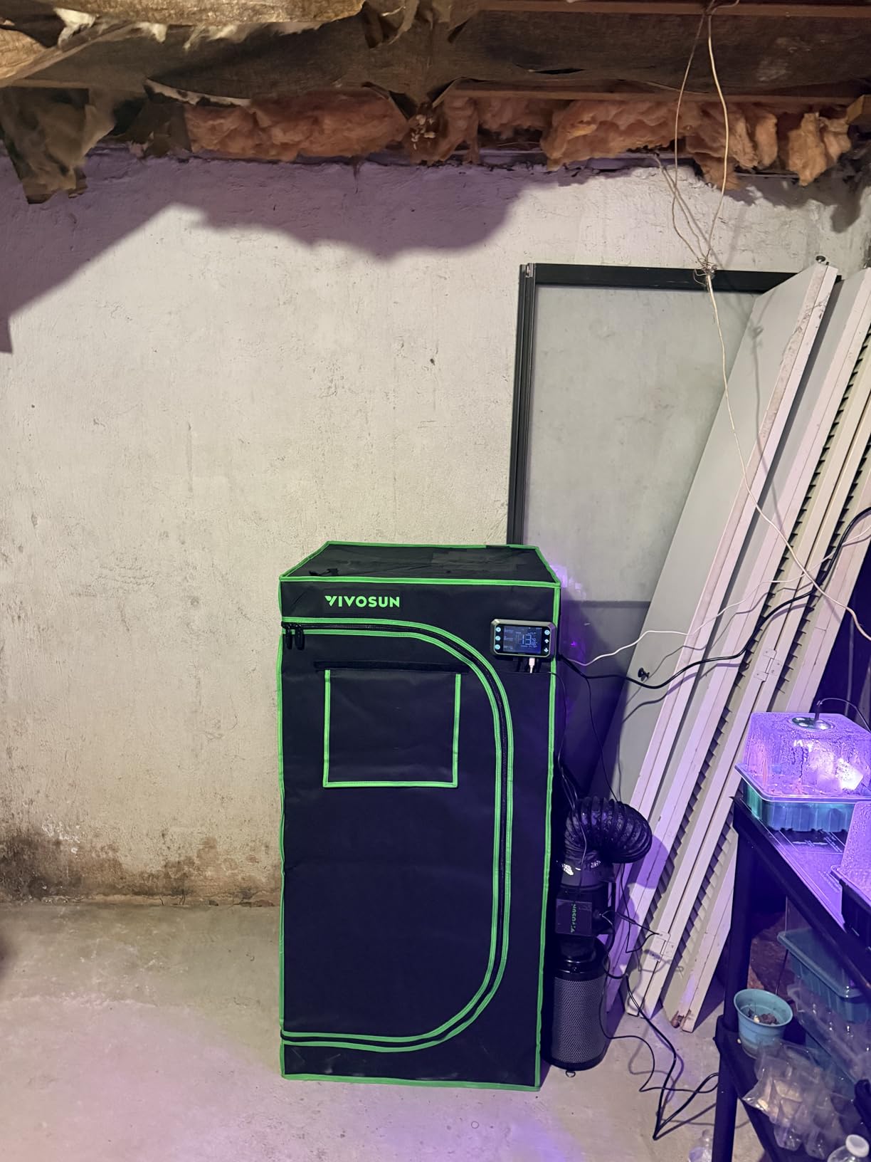 VIVOSUN Smart Grow Tent Kit for 3x3 ft Indoor Growing, 36