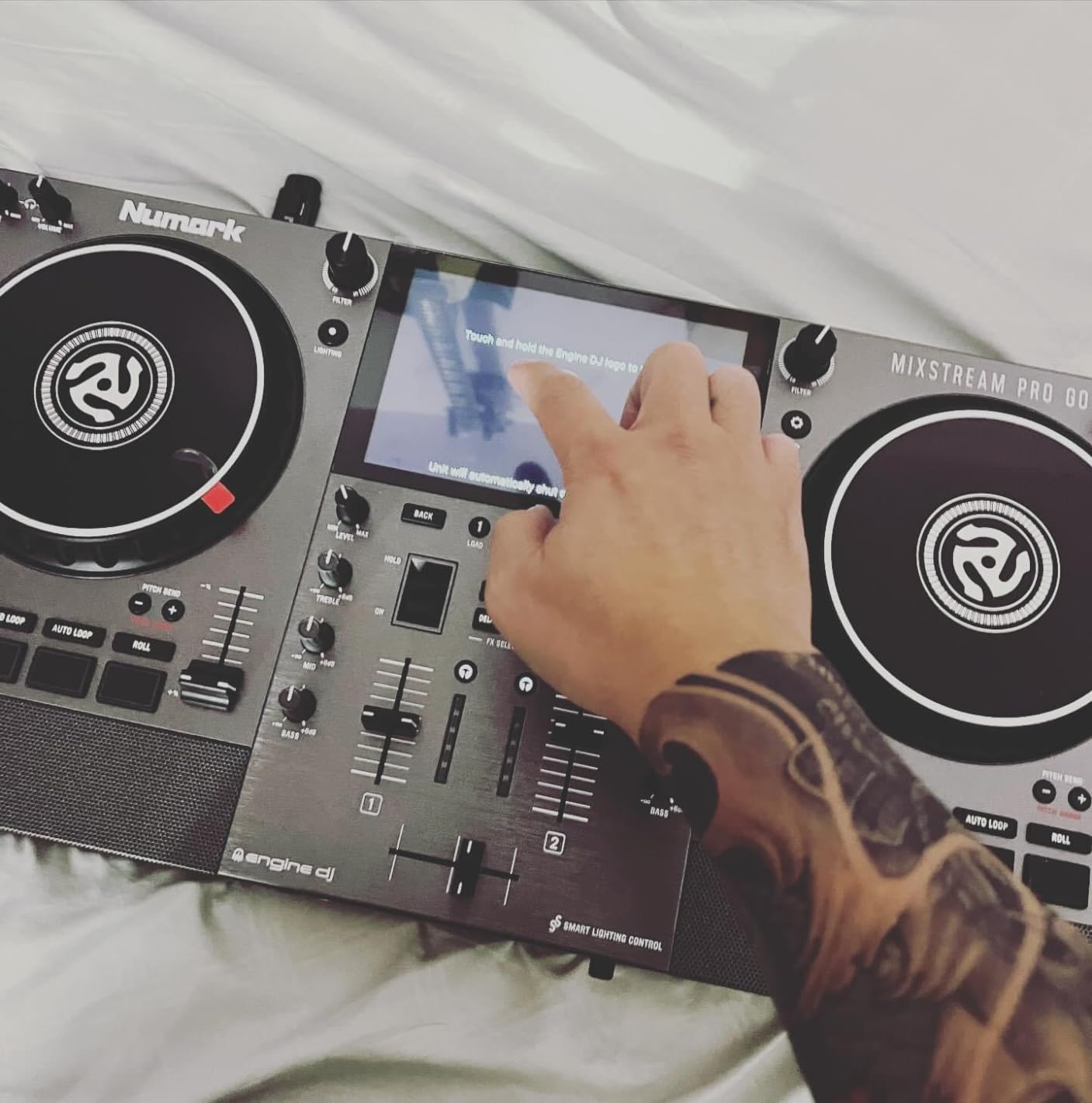Numark Mixstream Pro Go Portable DJ Controller customer photo 2