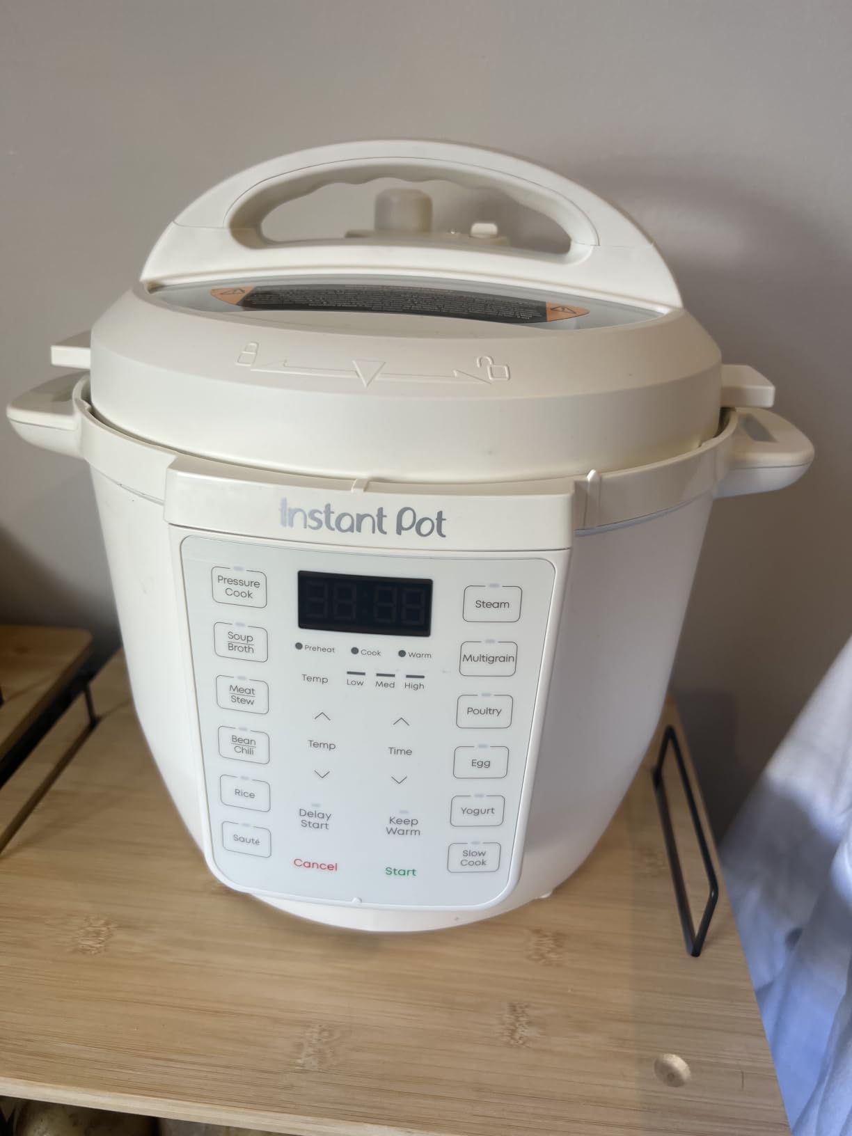 Instant Pot Rio Wide 7.5 Qt 7-in-1 Electric Pressure Cooker, WhisperQuiet customer photo 2