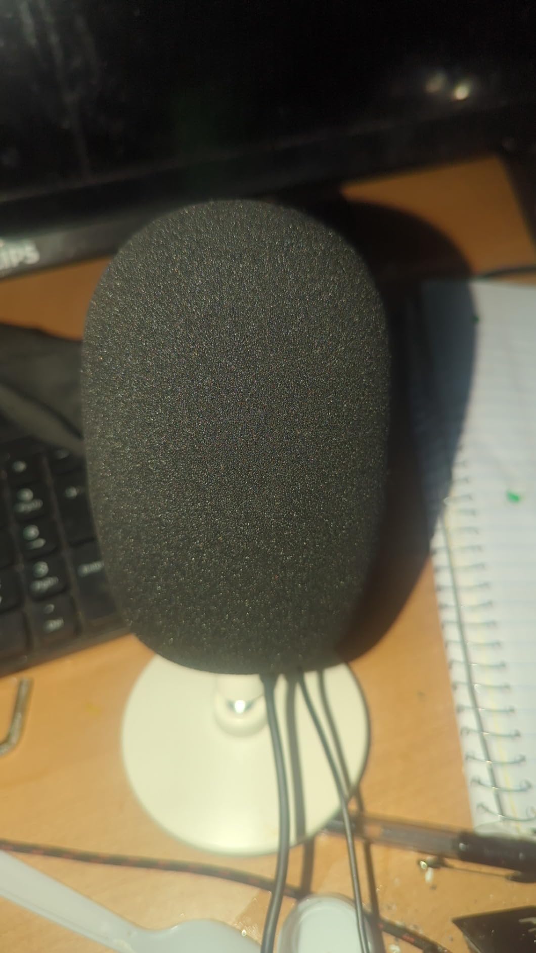 Microphone Covers Foam 1-Pack, High Density Foam Mic Windshield Pop for Mic Condenser Microphone customer photo 2