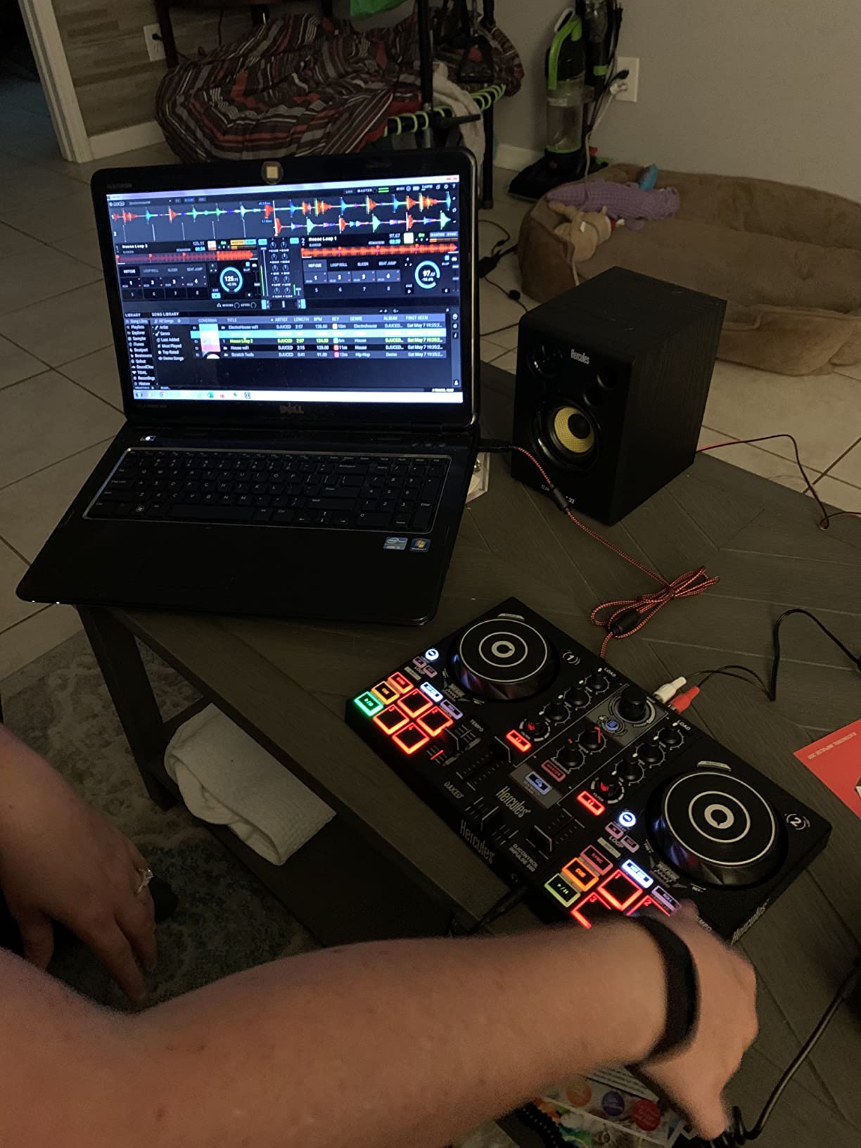 L LTGEM DJ Mixer Case, Black customer photo 2