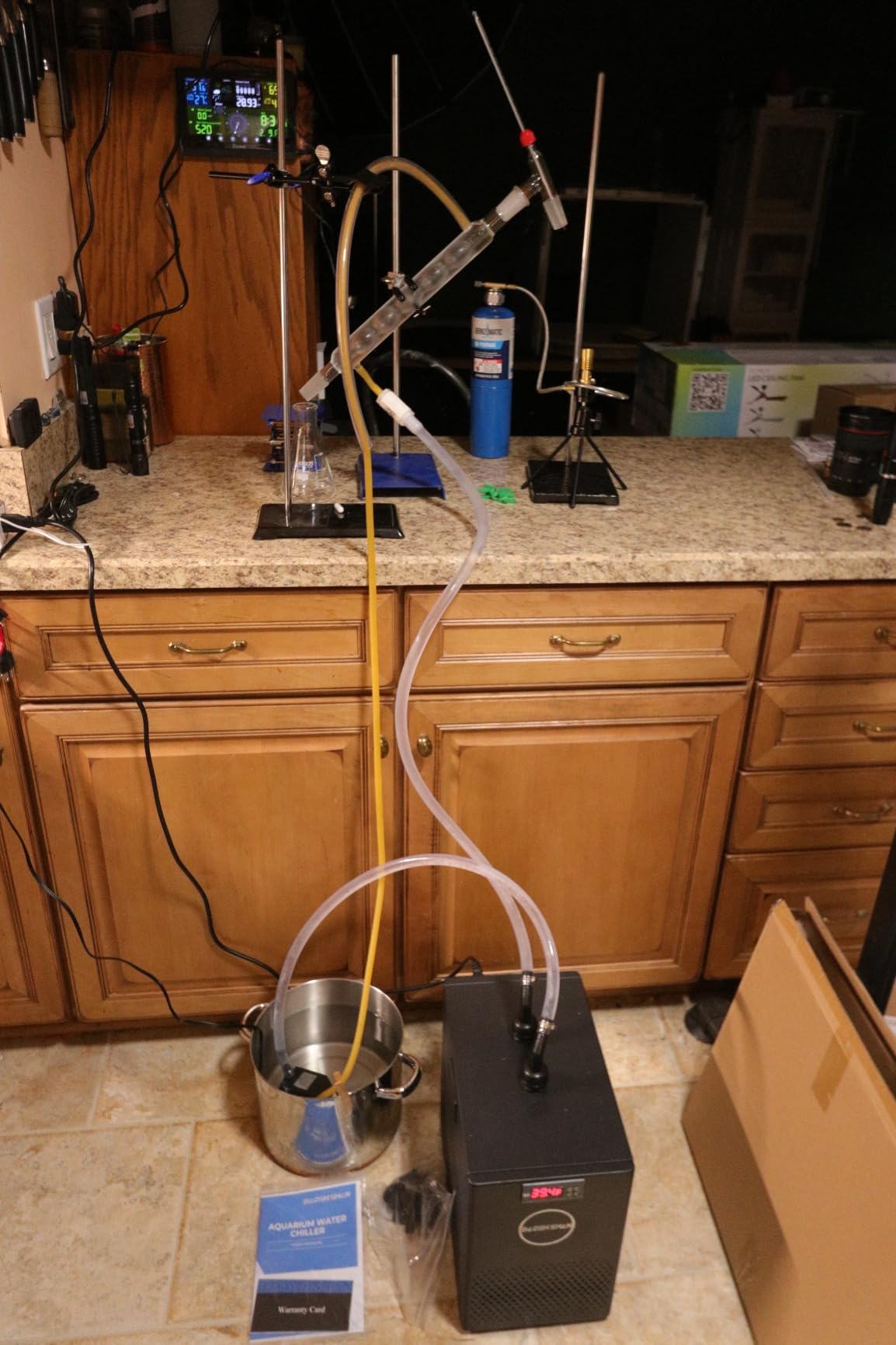 BAOSHISHAN Aquarium Chiller 26 Gallon 1/13 HP Water Cooling System customer photo 1