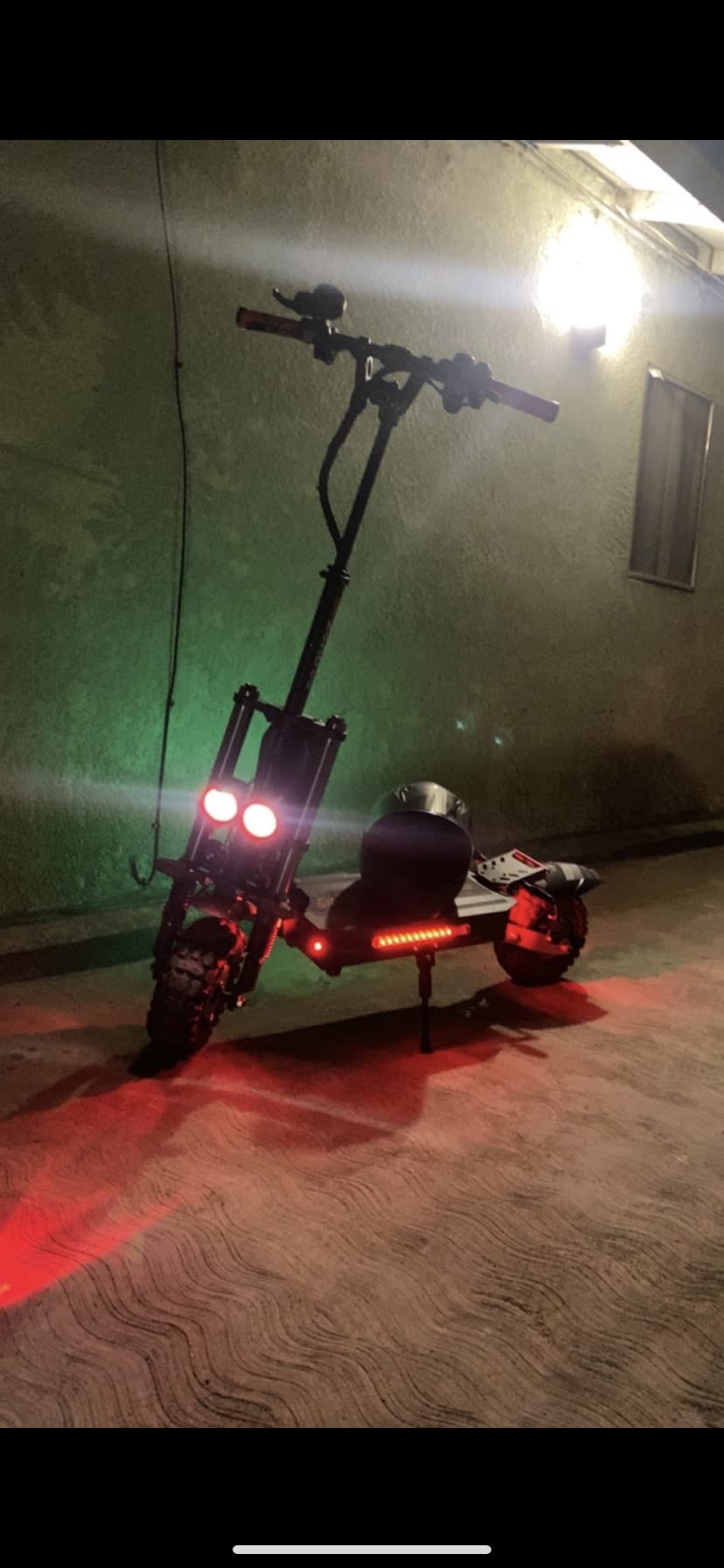 ZonDoo ZO03 Plus Electric Scooter Adults 55MPH Fast 6000W Dual Motors 60 Miles Long Range Off Road All Terrain Oil Hydraulic Brake Dual Suspension E Scooter with Seat & Damper customer photo 1