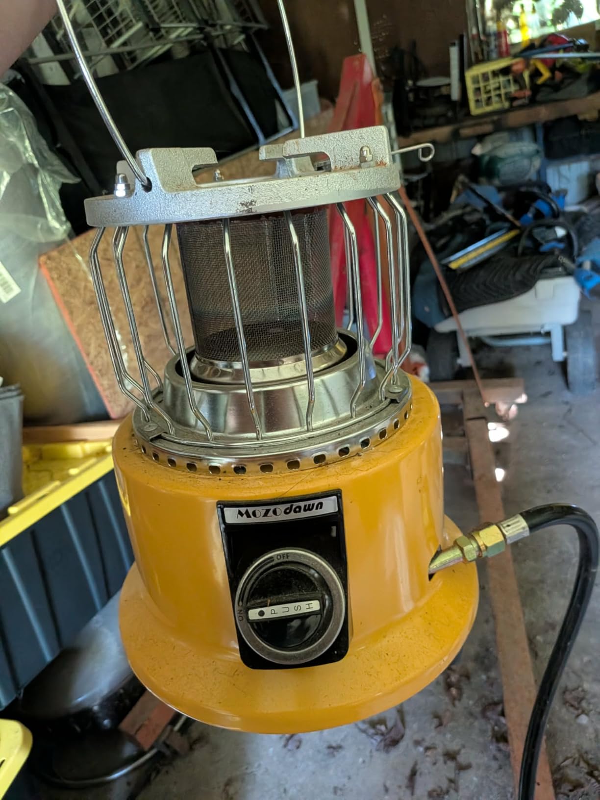 2 in 1 Propane Heater & Stove, 13000 BTU Portable Propane Heater with Handle, Outdoor Heater Gas Stove for Patio, Camping, Tent, Ice Fishing, Garage customer photo 2