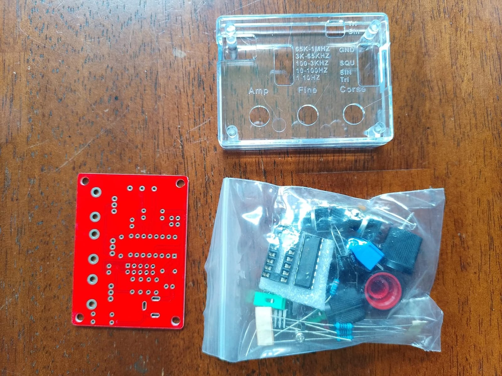 High Precision Function Signal Generator DIY Kit XR2206 Adjustable Frequency Amplitude Module Sine Triangle Square Output 1Hz-1MHz DC 9-12V customer photo 2