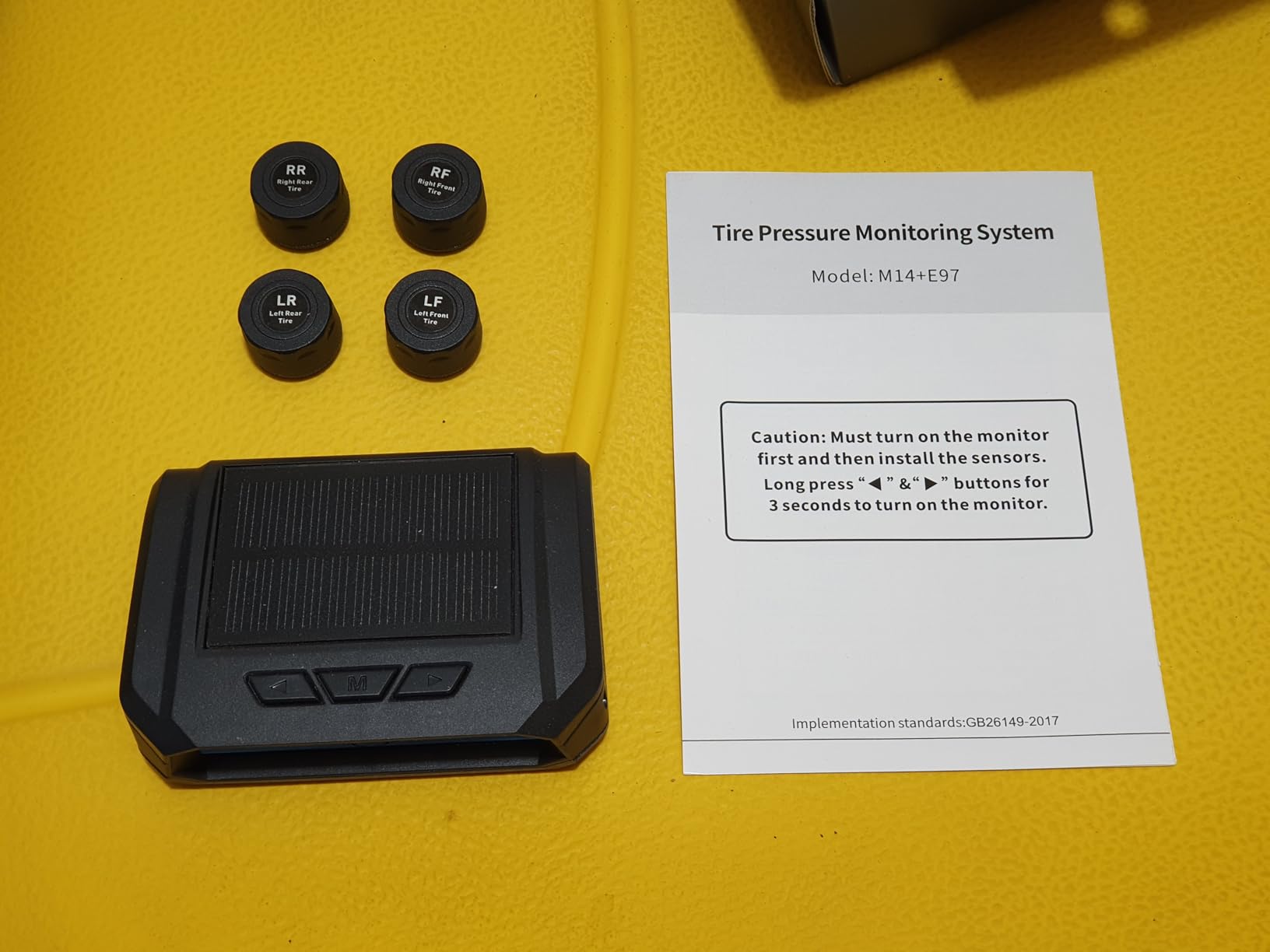 Masoll RV Tire Pressure Monitoring System,TPMS with 4 Tire Pressure Sensors customer photo 2