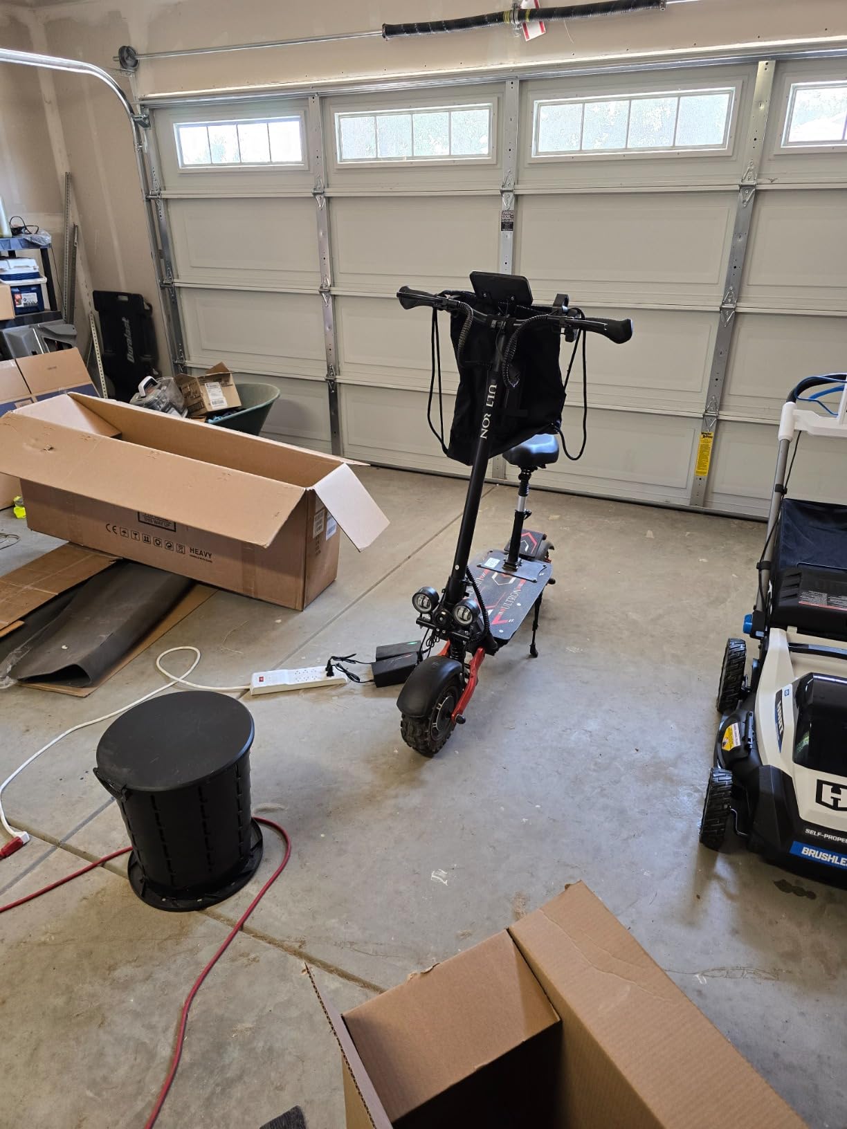 Electric Scooter Fast with Seat for Adults, 52 mph and 50 Miles Range customer photo 2