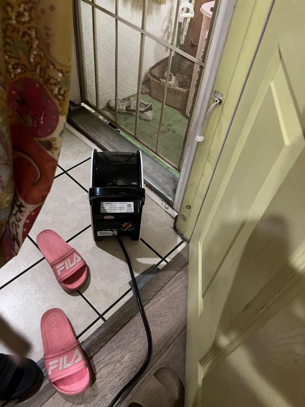 Air Mover Blower Fan - Floor Fan for Cooling,Drying and Exhausting at Home,Job Site,Garage,Shop, 3 Speeds Portable Utility Fan, 2 AC Outlets and Circuit Breaker with Reset customer photo 1