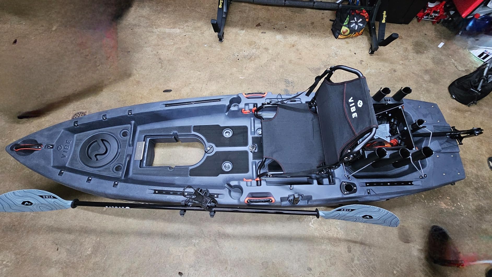 Makana 100 Fishing Kayak with Impulse Drive - 10 Ft, Customizable, Lightweight with Ample Storage | Includes Vibe Hero Seat 2.0, Impulse Drive and Rudder customer photo 1