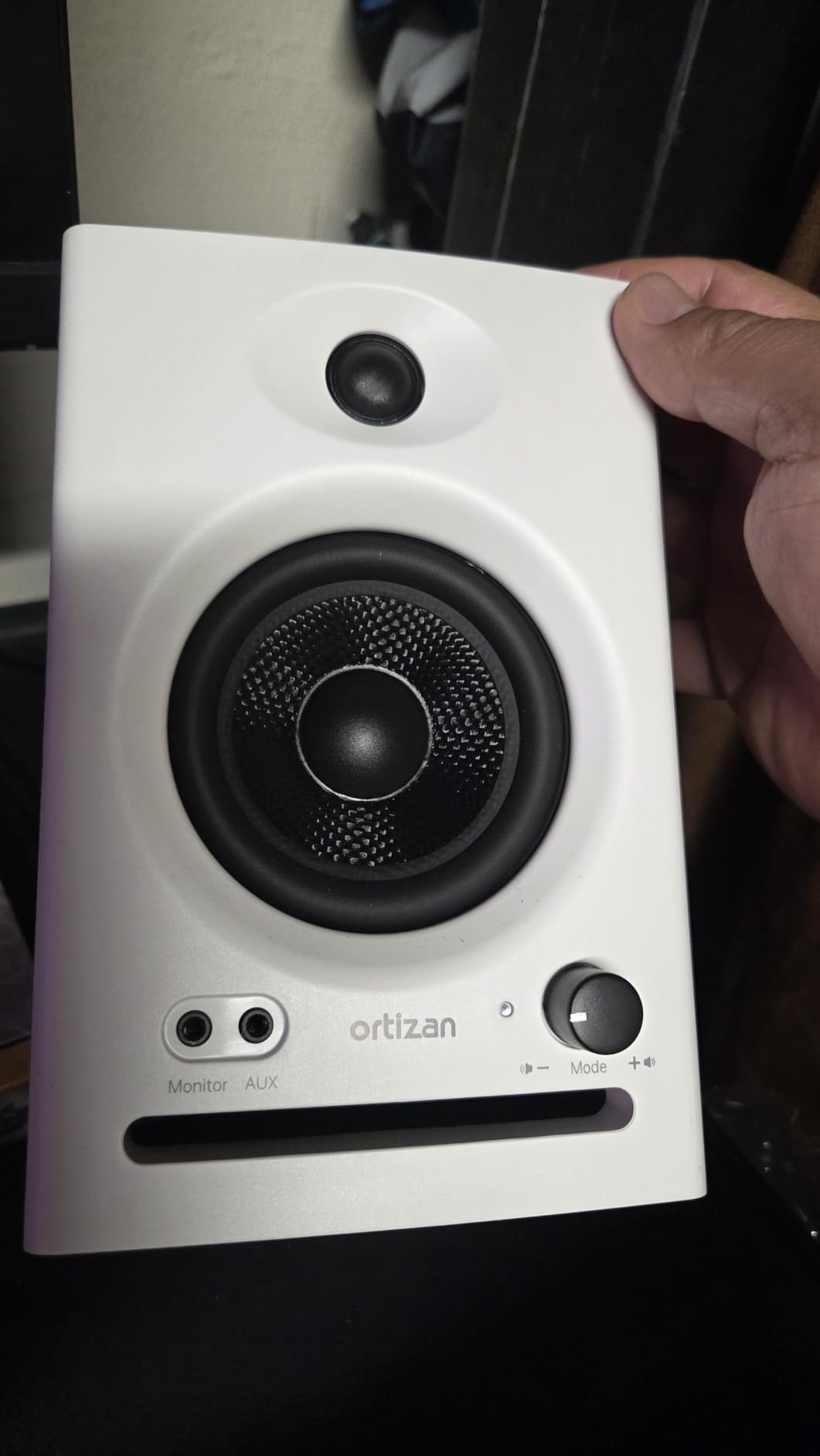 Ortizan C7 Powered Studio Monitors Pair with Bluetooth 5.3, White customer photo 2