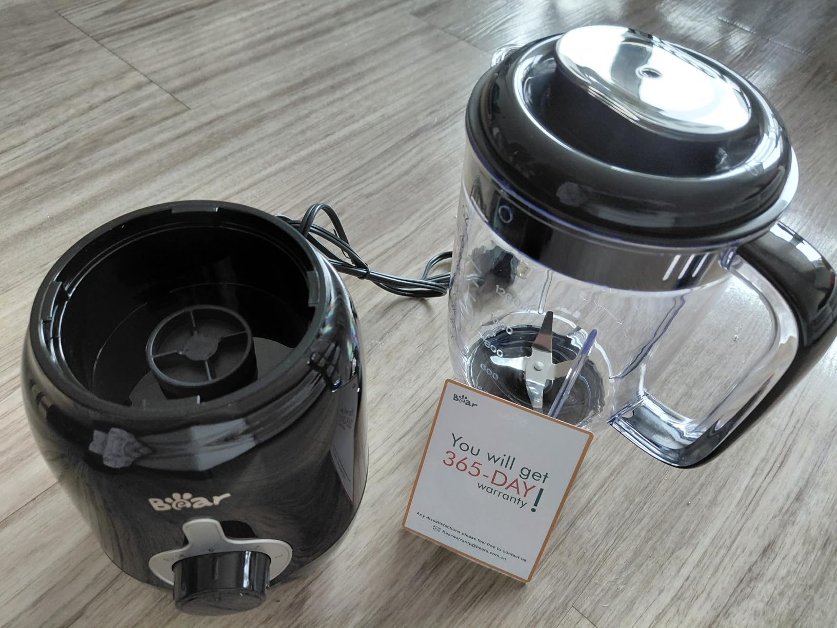 Bear Blender, 2025 New 700W Smoothie Countertop Blender with 40oz Cup for Shakes and Smoothies, 3-Speed for Crushing Ice, Puree and Frozen Fruit with Autonomous Clean customer photo 2