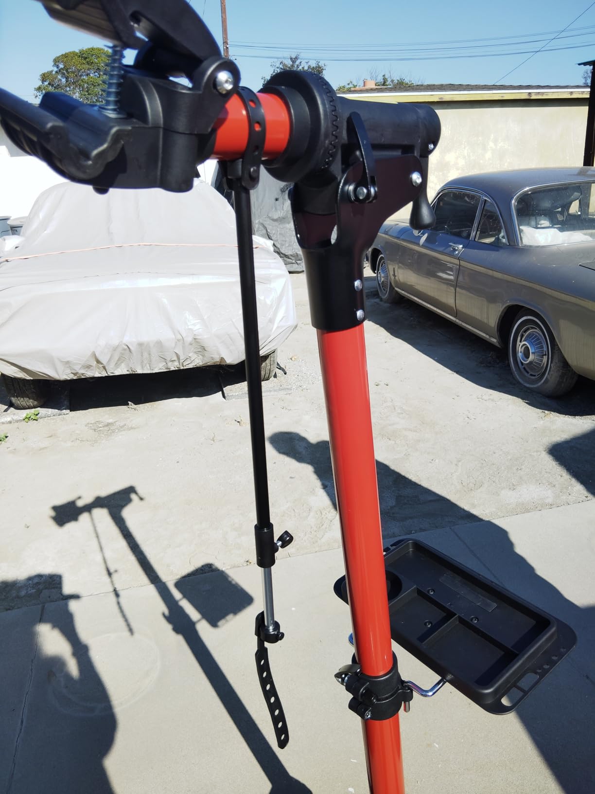 E-Bike Repair Stand, 110 LBS Heavy Duty Bicycle Maintenance Workstand customer photo 2