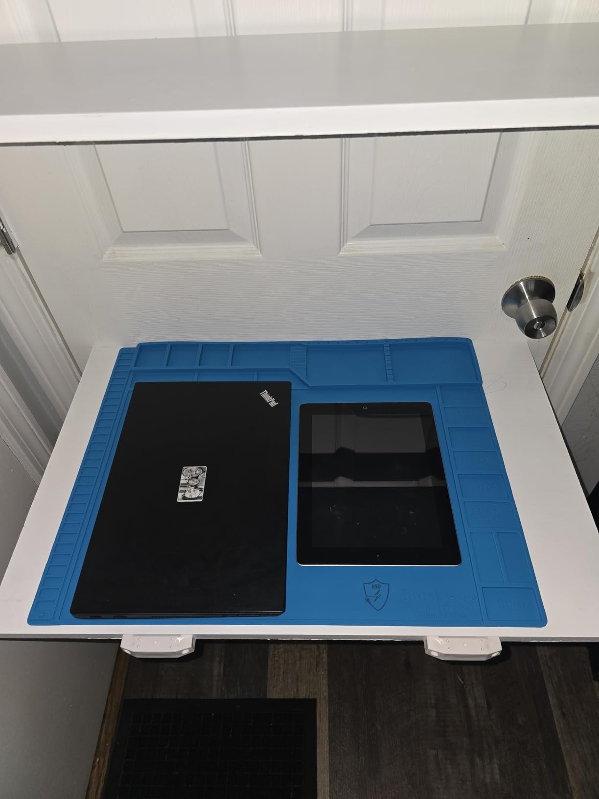 Kaisi Large Anti Static Mat with Grounding Accessories,Soldering Mat customer photo 1