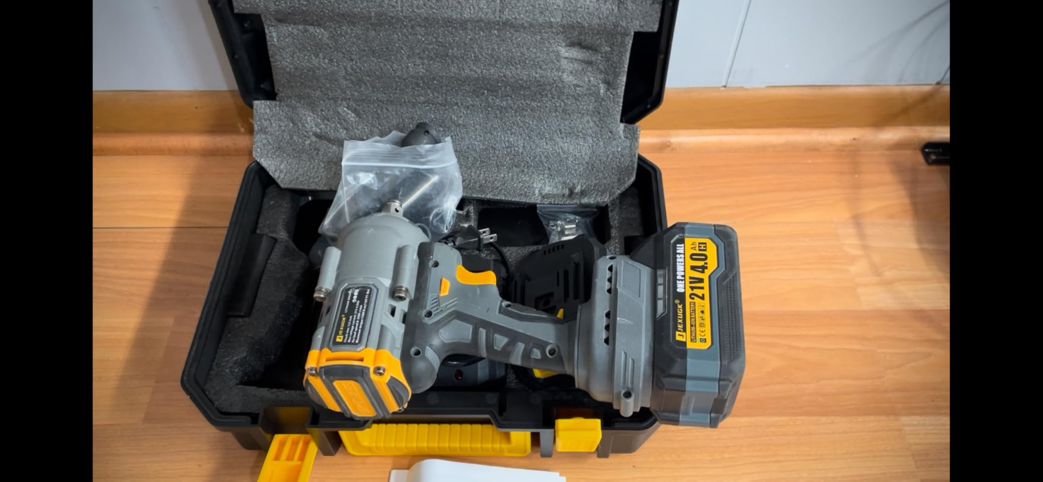 JEXUGK Cordless Impact Gun, 1/2
