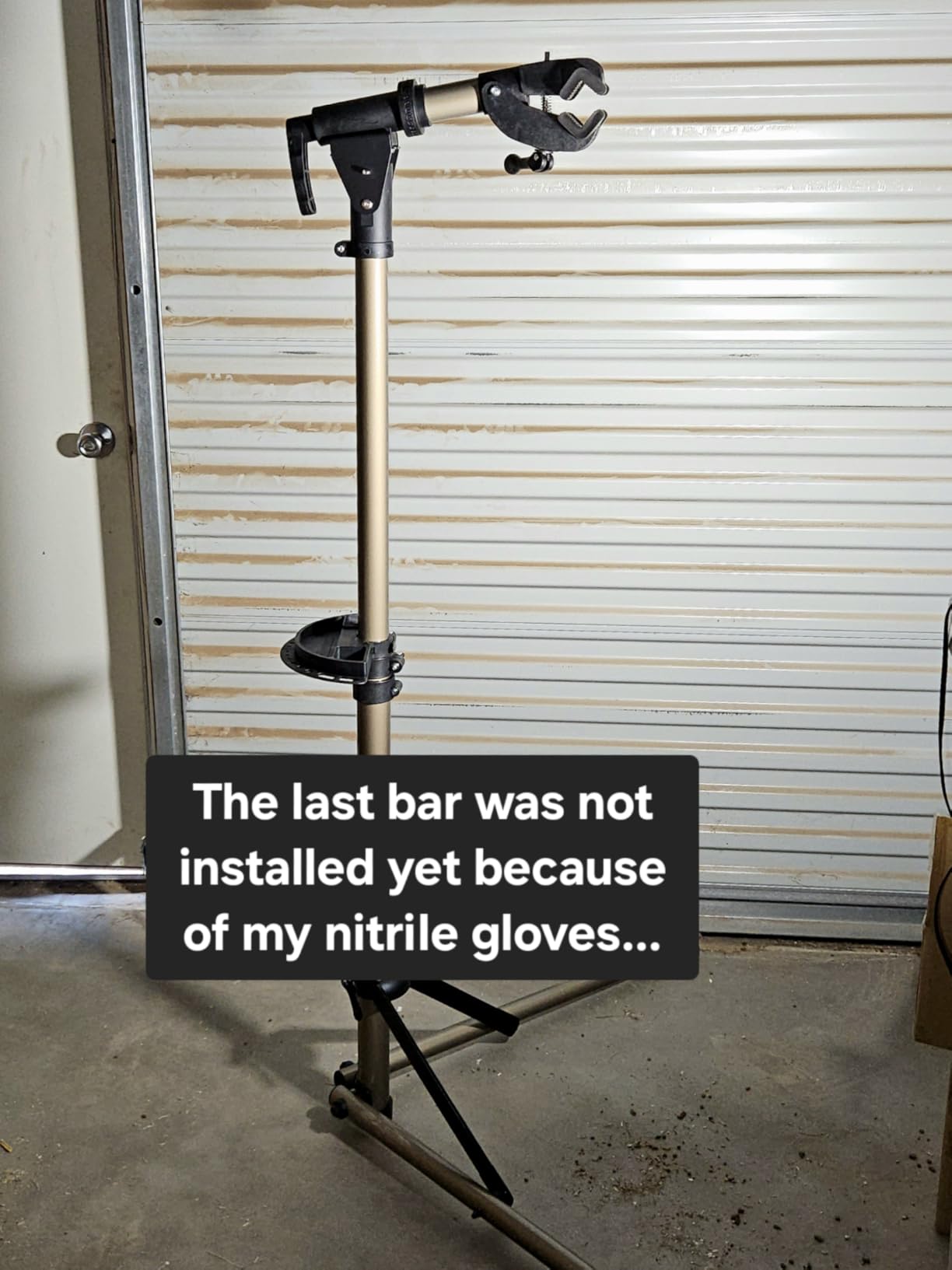 CHEPARK Bike Repair Stand (Max 80lbs) - Bike Stand Rack for Workstand Maintenance - E Bike Repair Stand Bicycle Shop Home Mechanics for Mountain Bike and Road Bike customer photo 1