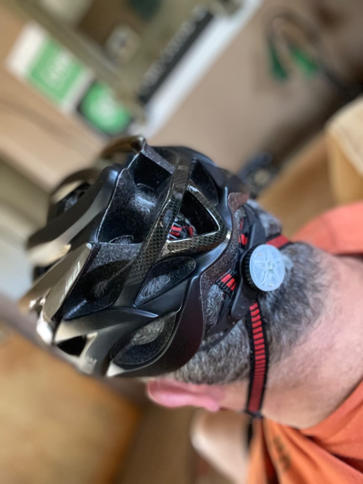 KINGBIKE Bike Helmet with USB Rechargeable Light & Replacement Pads & Visor customer photo 1