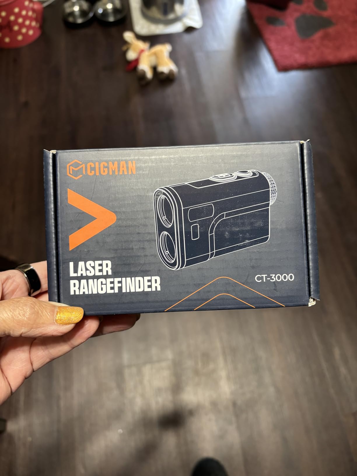 CIGMAN Hunting Range Finder 3280 Yards, 6X Magnification&Slope, for Hunter customer photo 1