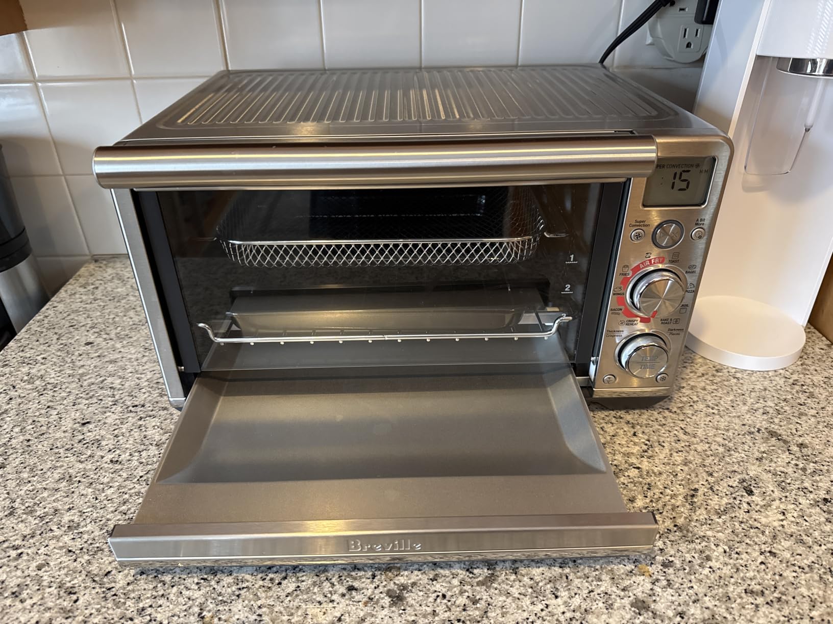 Breville BOV680BSS Smart Oven Air Fryer Compact, Brushed Stainless Steel customer photo 2