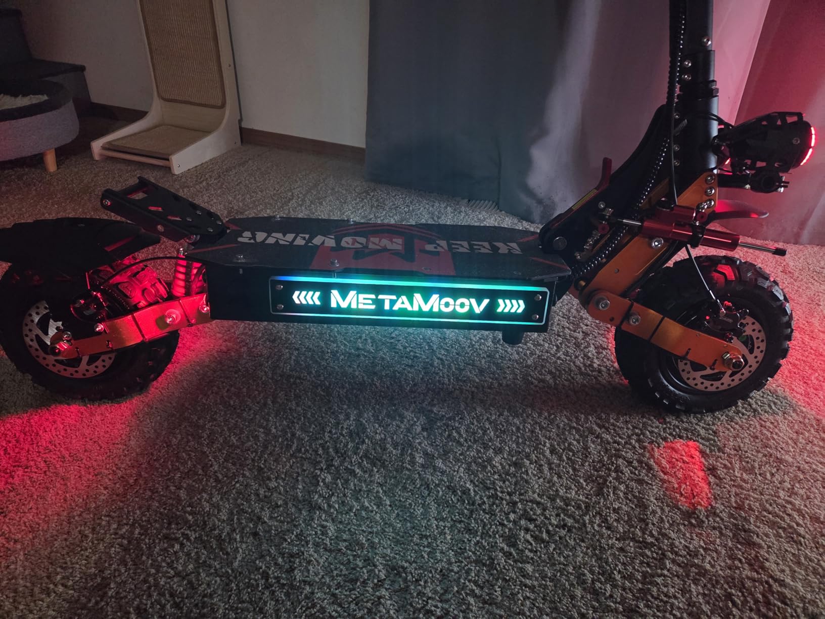 ZO01 Plus Electric Scooter, 6000W Dual Motor 55 MPH, 60 Mile Range customer photo 1