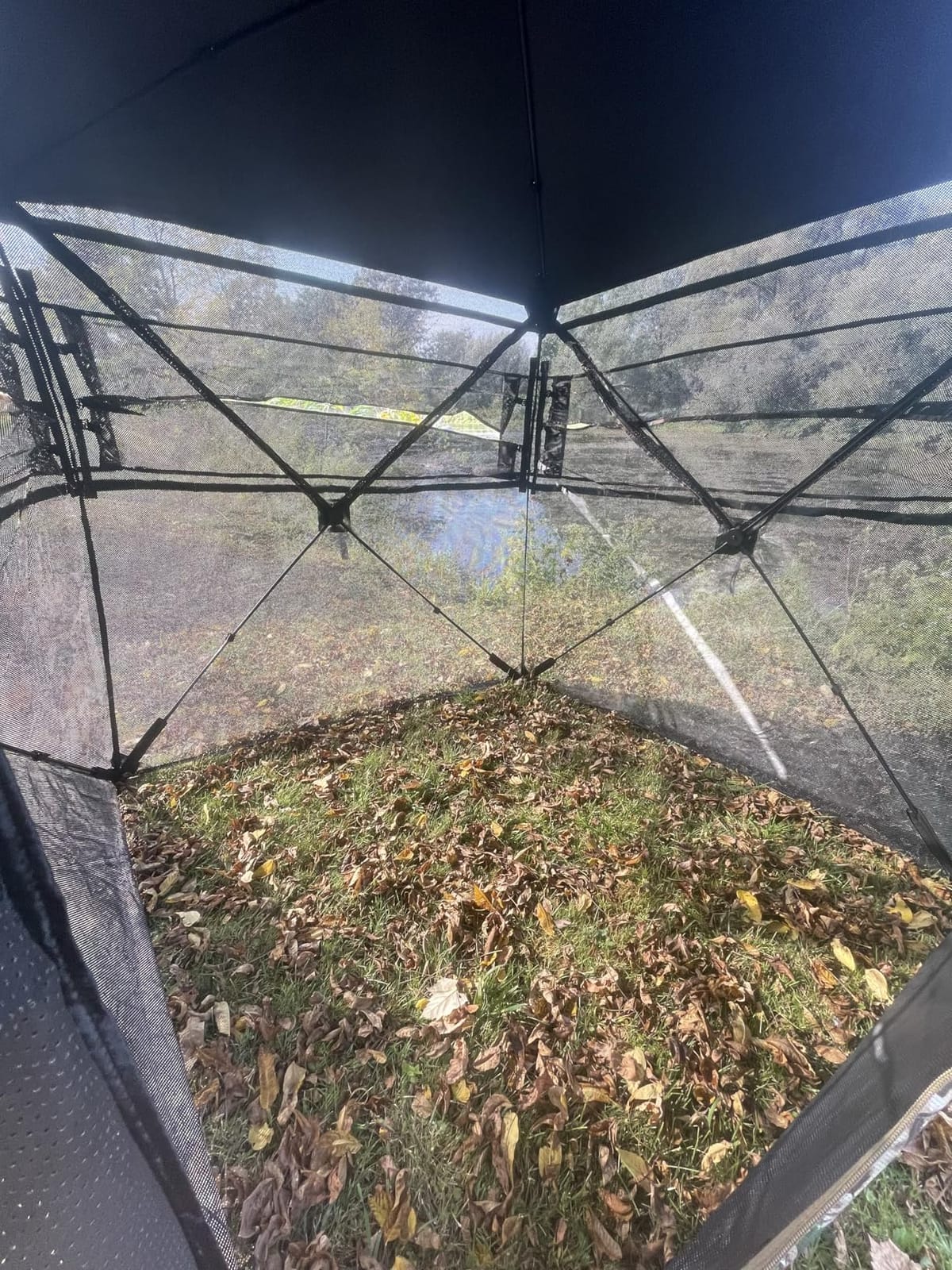 TLC Sport Hunting Blind, 270°/360° See Through Ground Blind for 2-4 Person customer photo 1