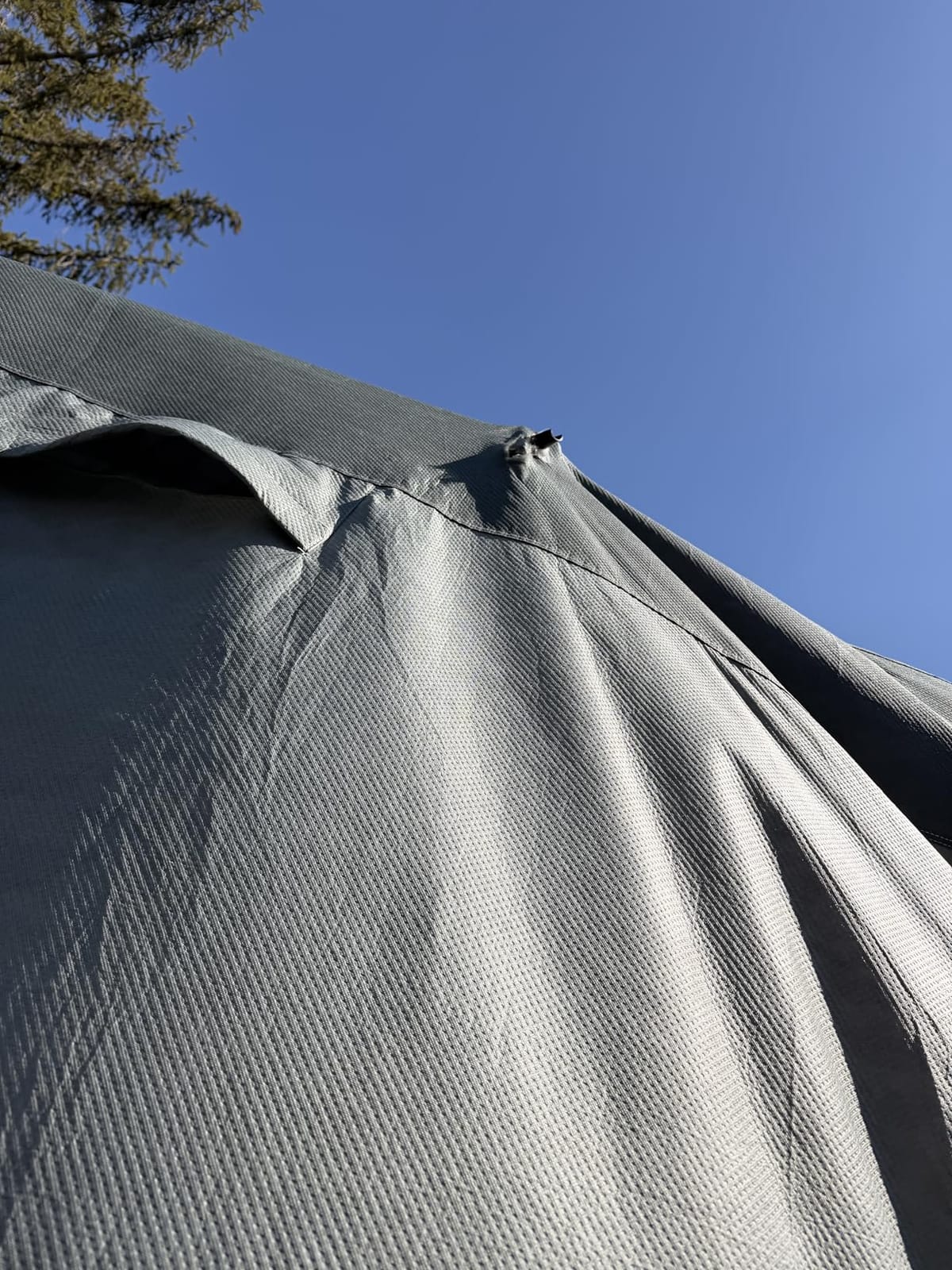 Heavy Duty 9 Layers RV Cover 22-24ft, Rip-Stop Motorhome Camper Cover with Windproof Straps, Gutter & Tongue Jack Covers, Utility Travel Trailer Cover for All Weather Protection customer photo 2