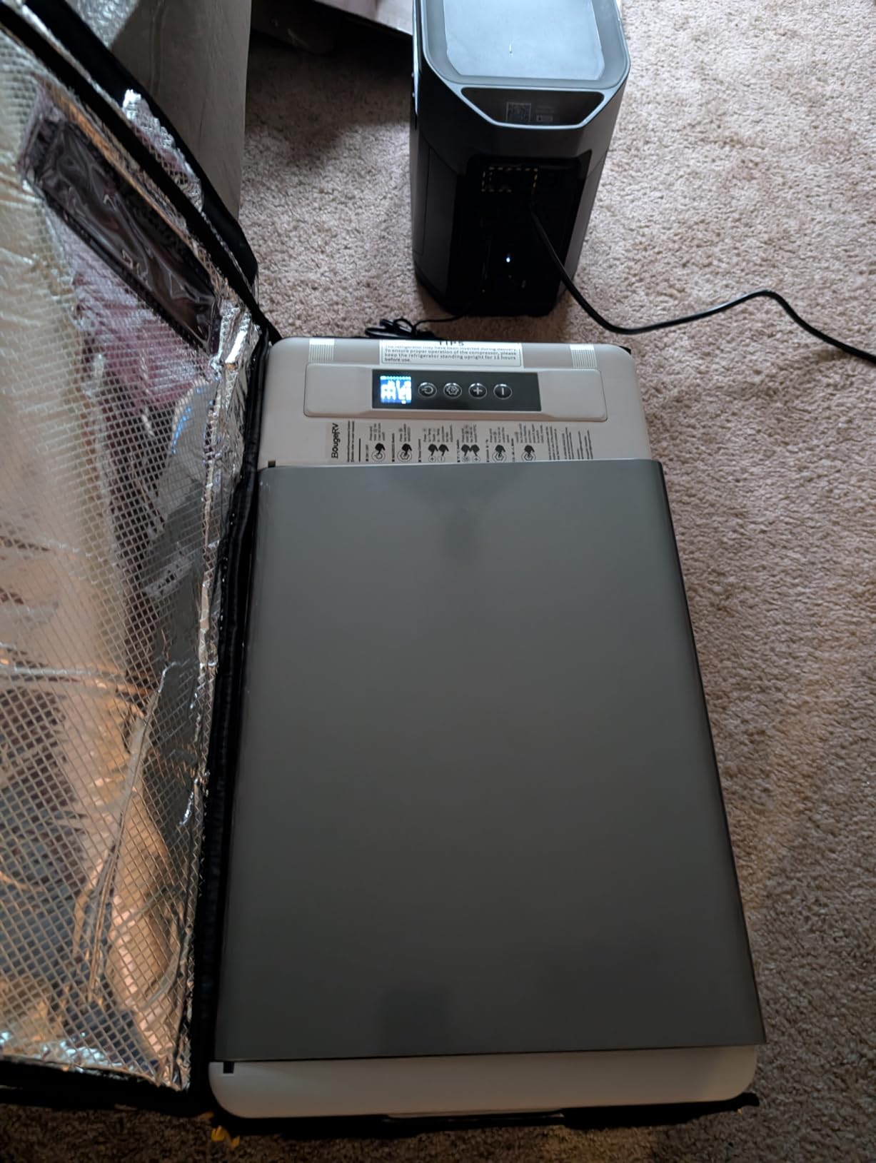 BougeRV 23 Quart Insulated Protective Cover for BougeRV CR22 Refrigerator customer photo 1
