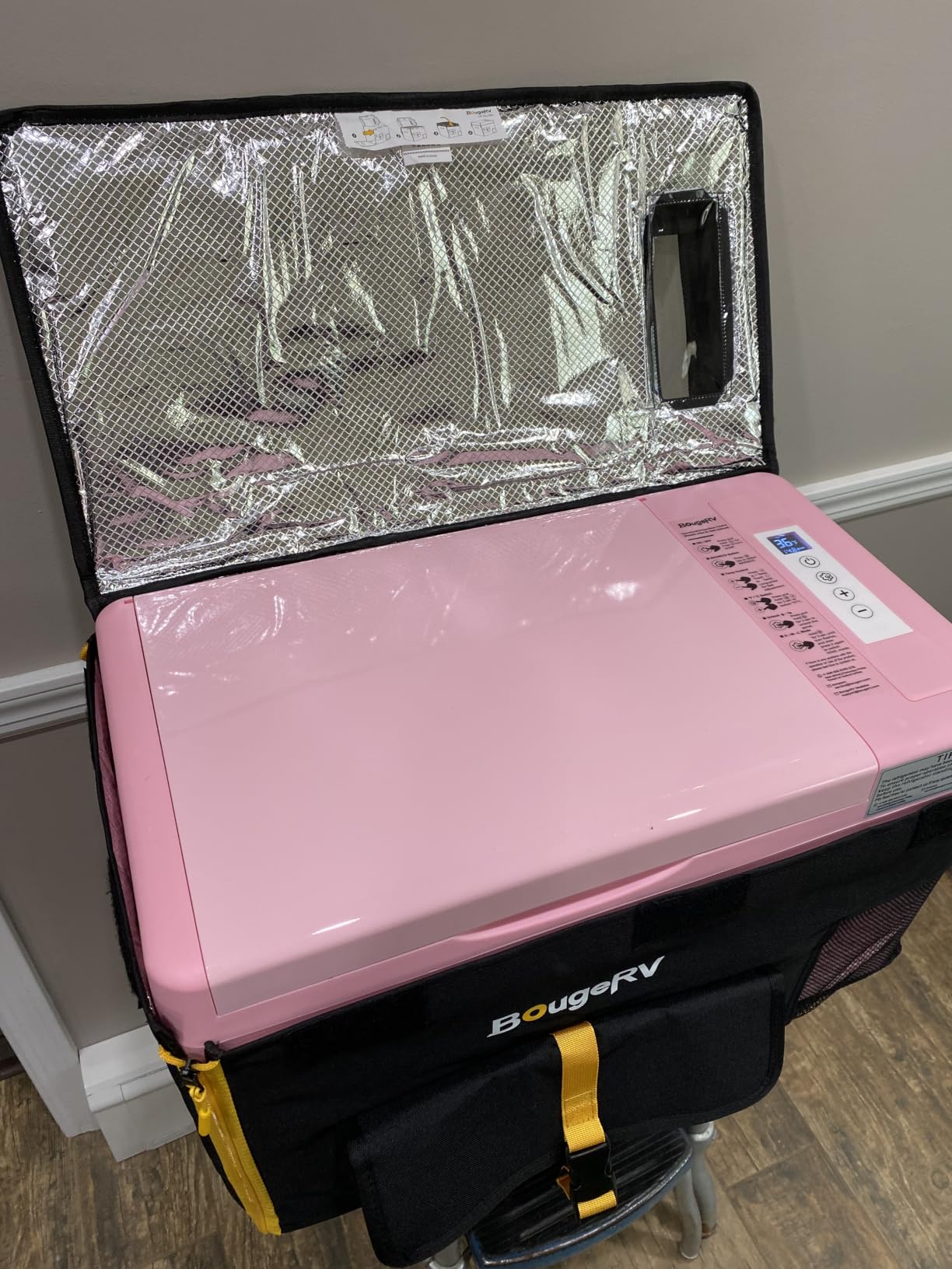 BougeRV 23 Quart Insulated Protective Cover for BougeRV CR22 Refrigerator customer photo 2