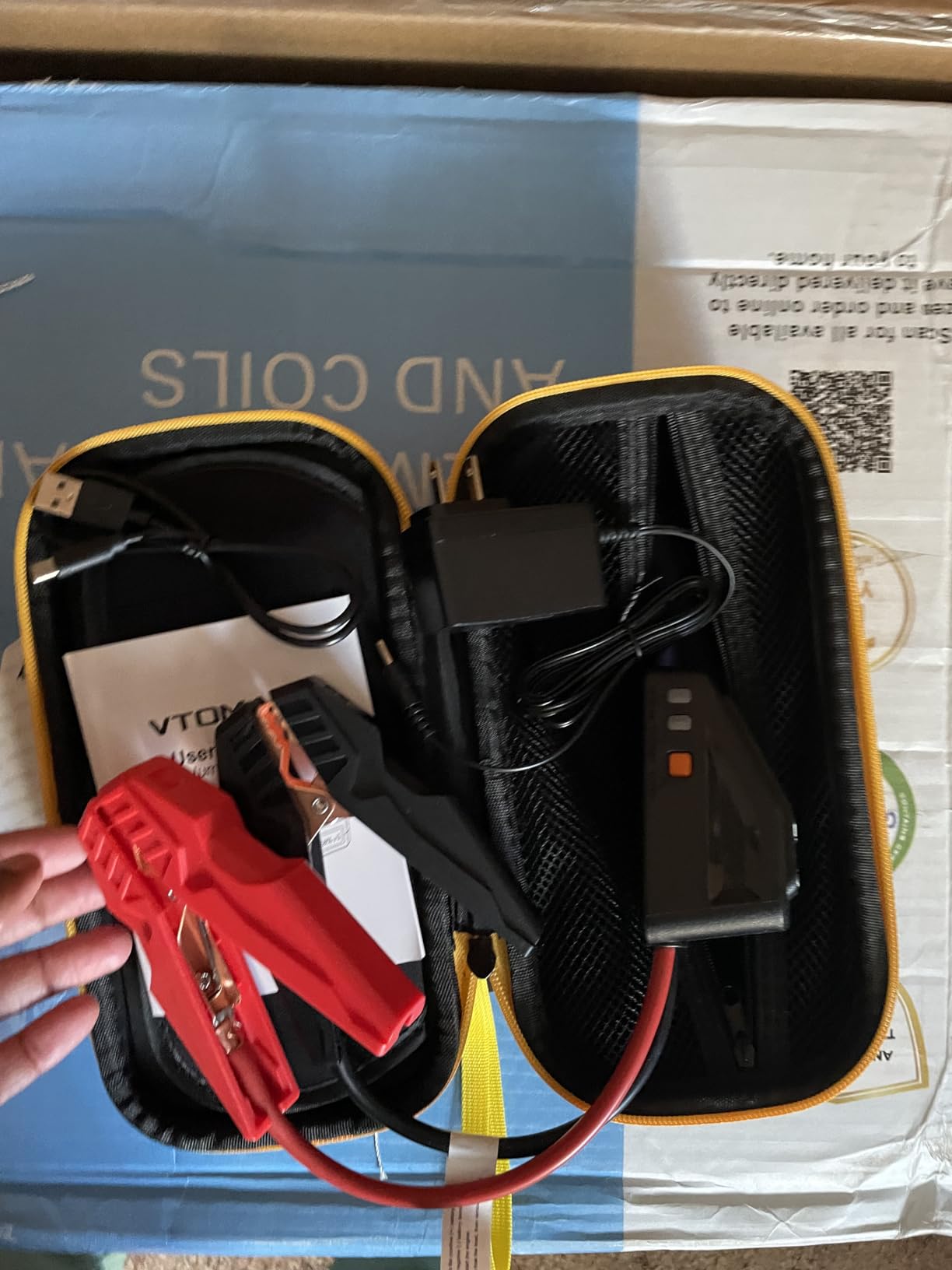 VTOMAN VL7 6000A LiFePO4 Portable Jump Starter for All Gas and 10L Diesel customer photo 1